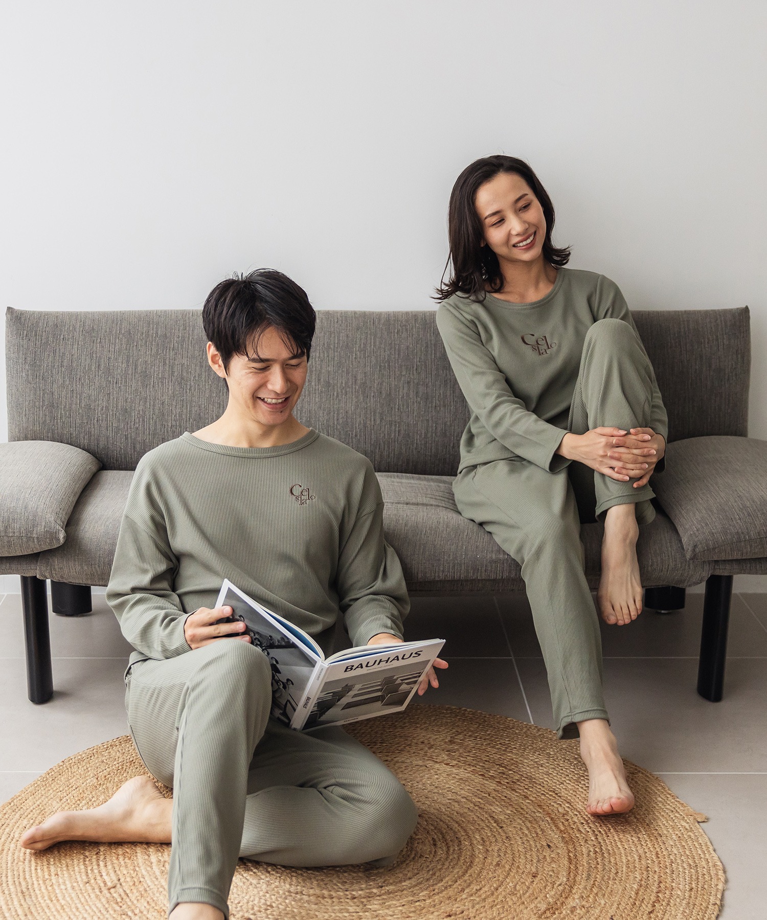 model：H185 着用サイズ：MEN’S / model：H157 着用サイズ：WOMEN’S