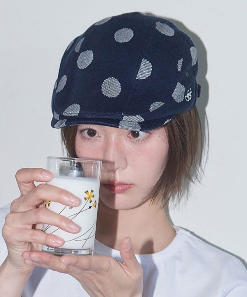 [FANCY CLUB] Angel Dot Hunting Cap /追跡付 A'GEM/9 × .kom 『FANCY CLUB/ファンシークラブ』 Angel Dot