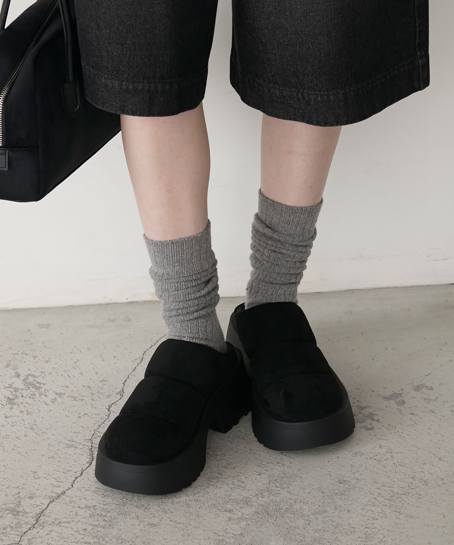 forksy.】ボリュームソールサボサンダル forksy.│MONO-MART