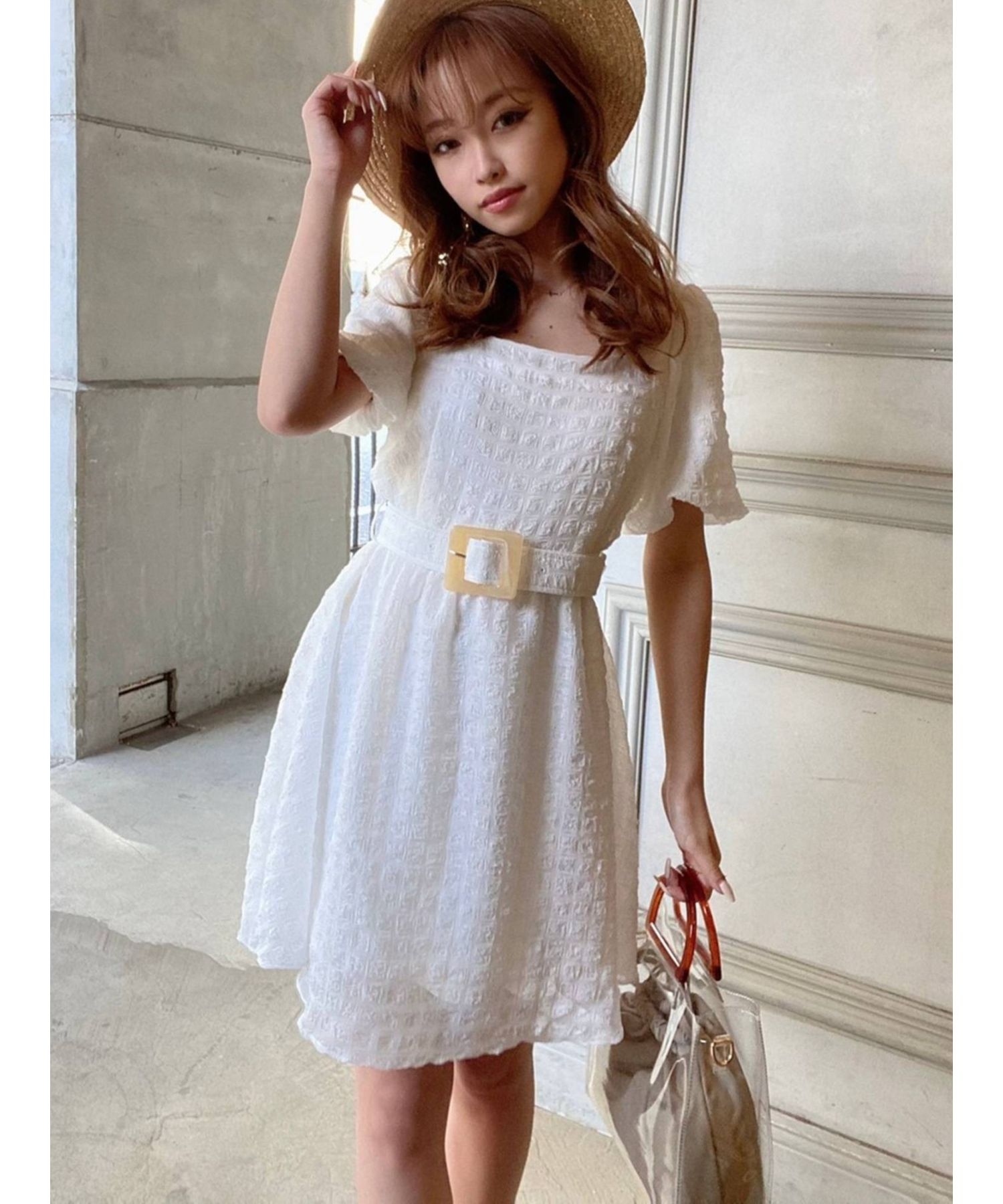 ボリュームスリーブフレアミニワンピース Dinaspmptsp Pemalangkab Go Id