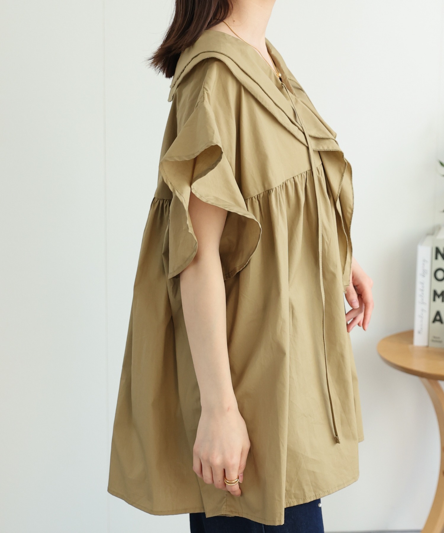 model：162cm 着用サイズ：F