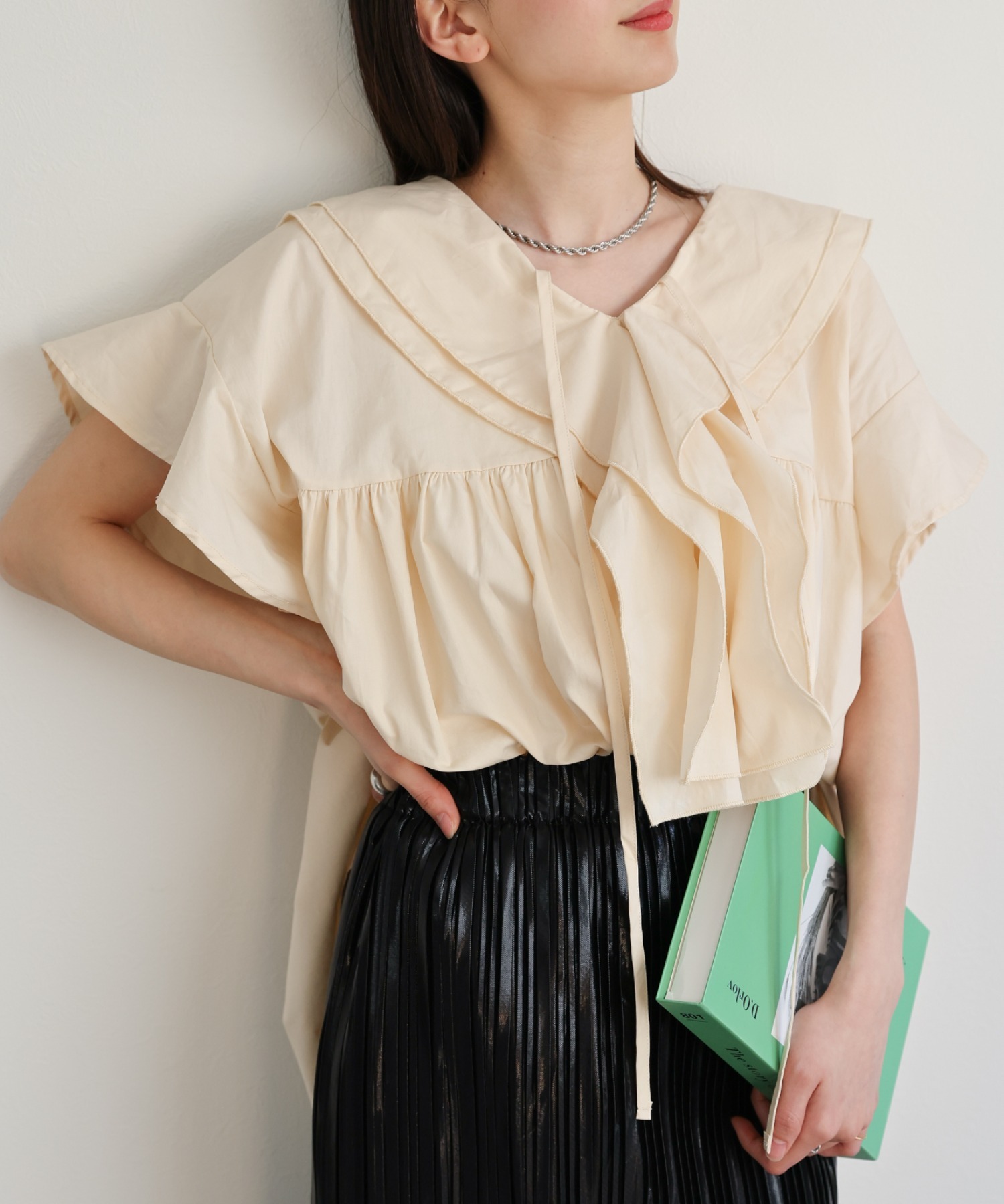 model：162cm 着用サイズ：F