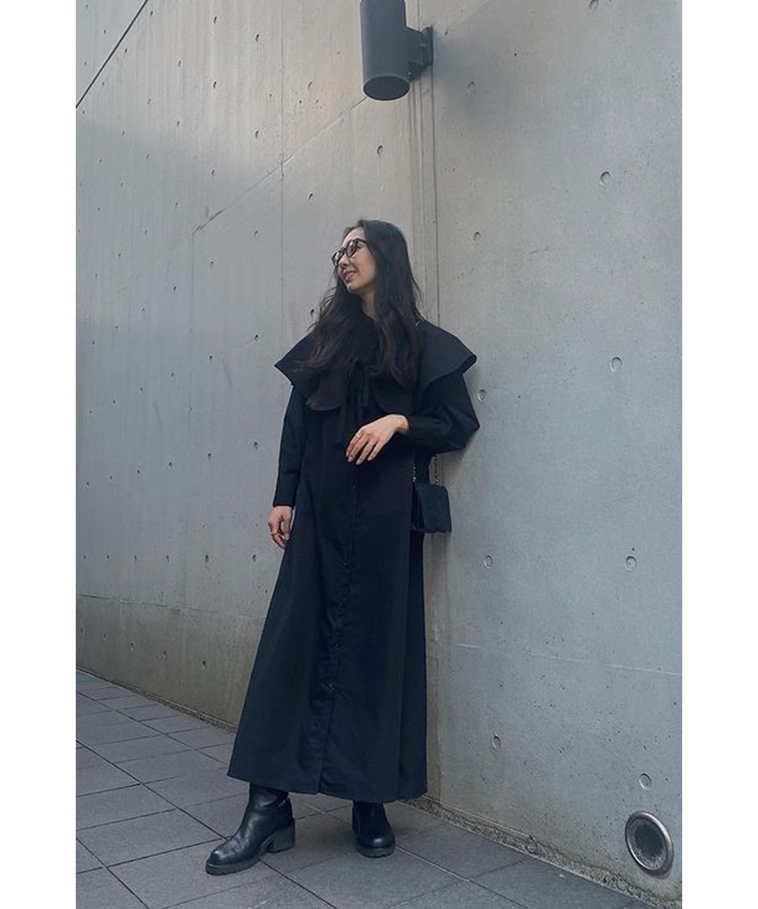model：H162 着用サイズ：FREE