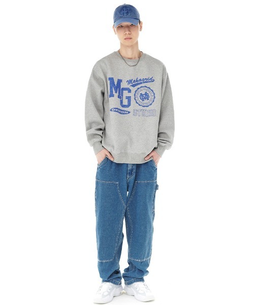 さらに100円引き◆MAHAGRID◆VARSITY LOGOS SWEATSHIRT mahagrid/マハグリッド』VARSITY LOGO HOODIE/バーシティロゴ