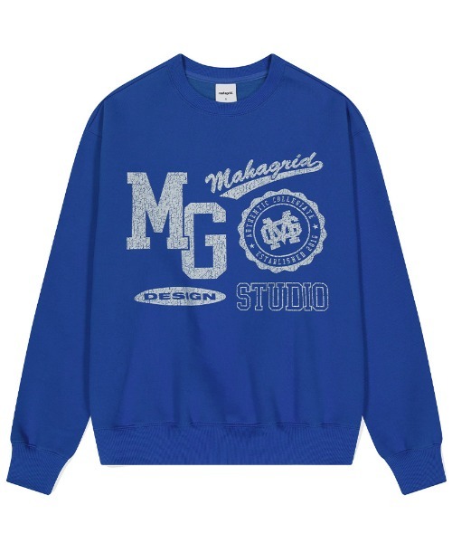 mahagrid/マハグリッド』VARSITY LOGOS SWEATSHIRT/バーシティロゴ 