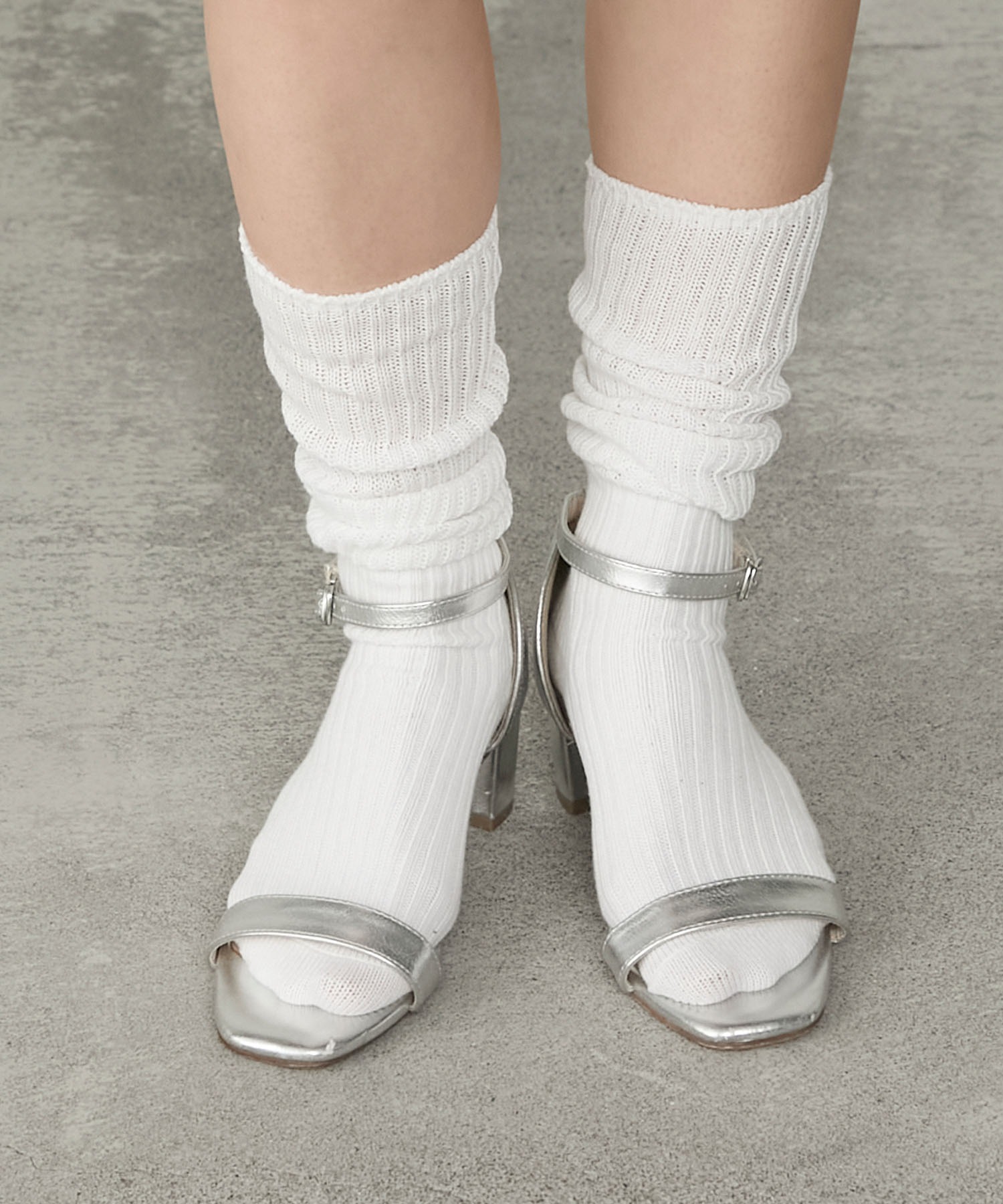 forksy.】くしゅくしゅハイソックス forksy.│MONO-MART [モノマート