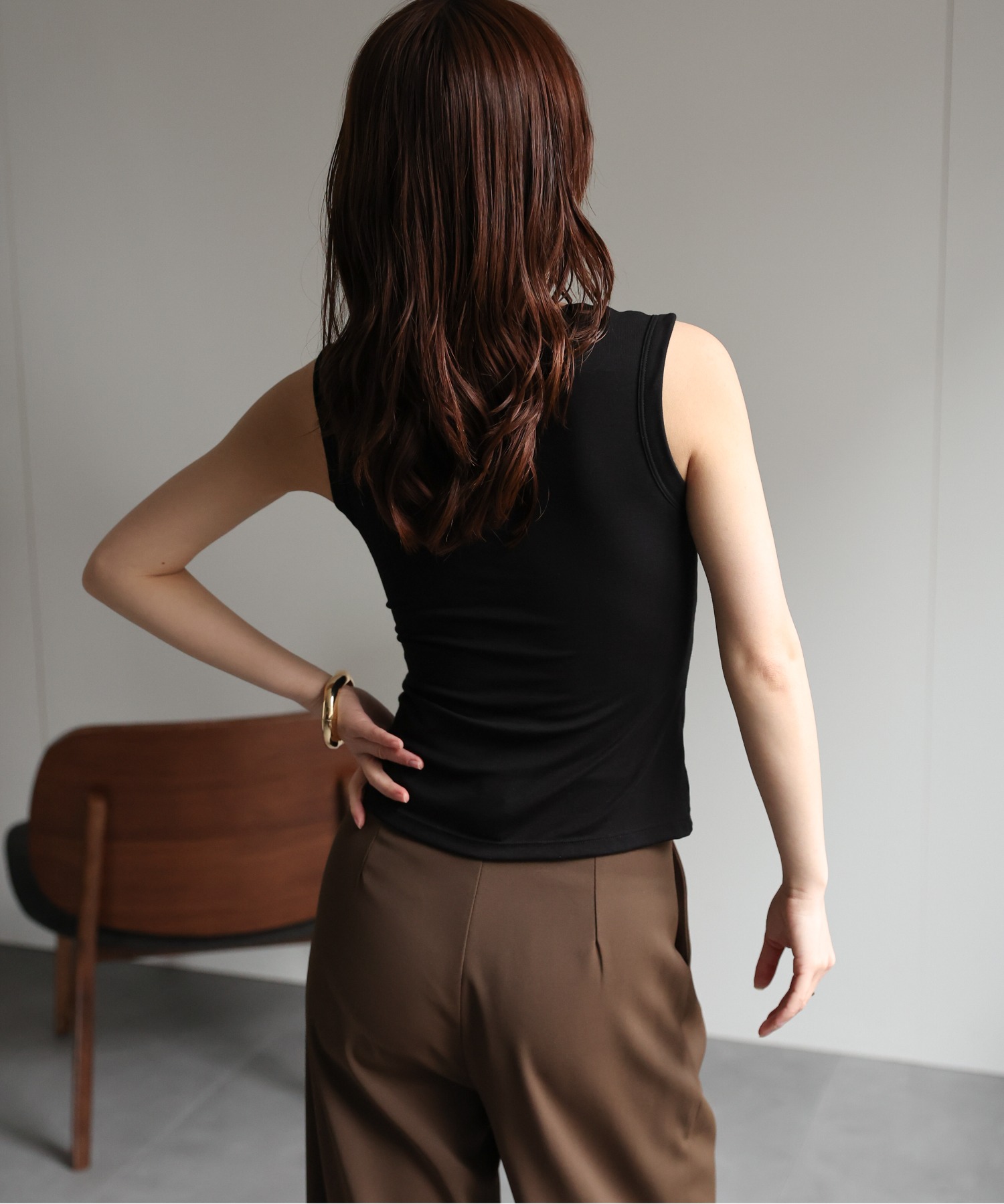 model：156cm　着用サイズ：Mサイズ