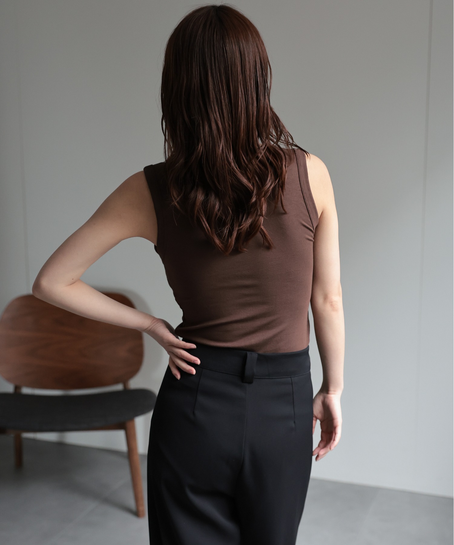model：156cm　着用サイズ：Mサイズ