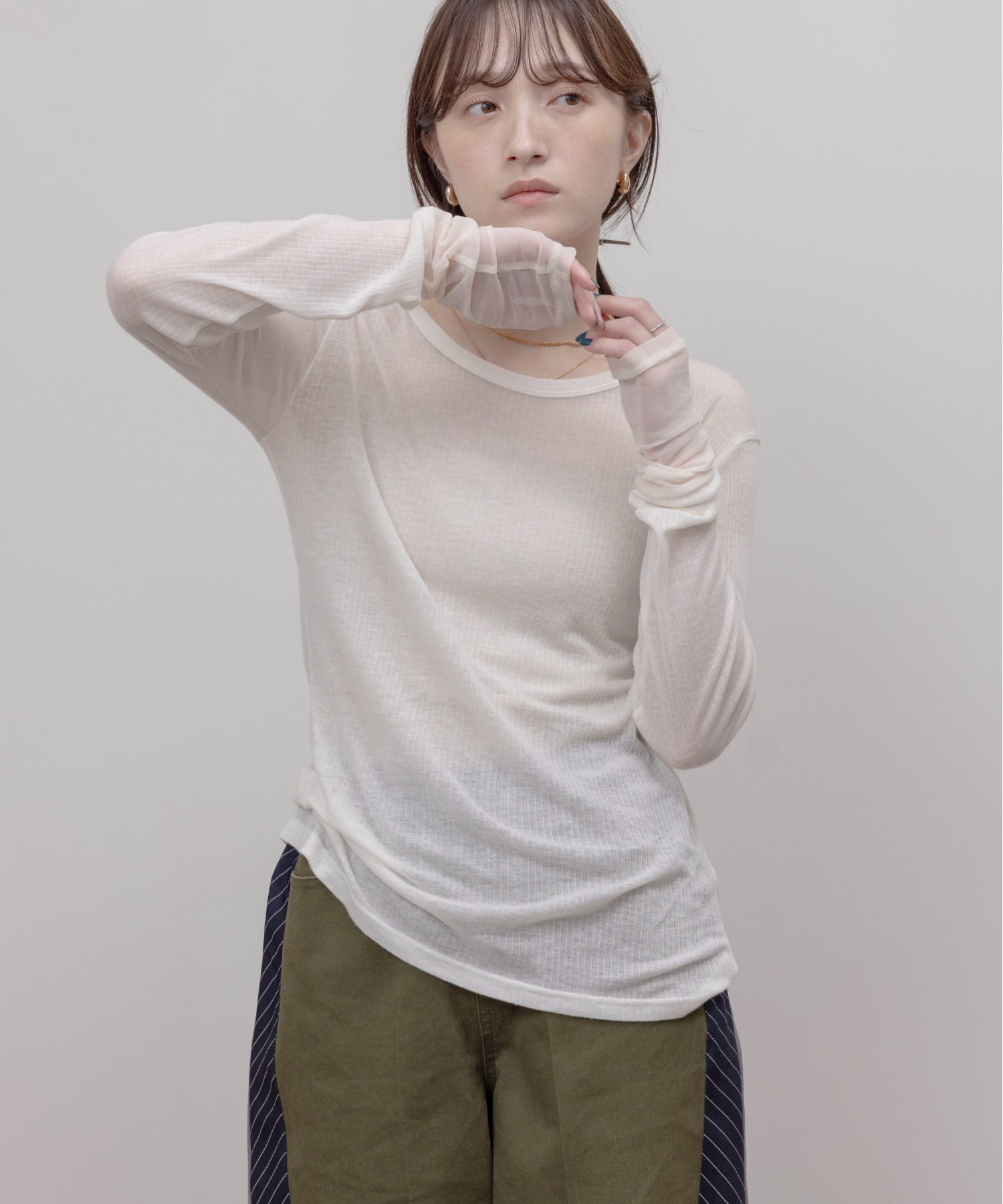 トップス house on the hill gray tee 100 house on the hill gray tee