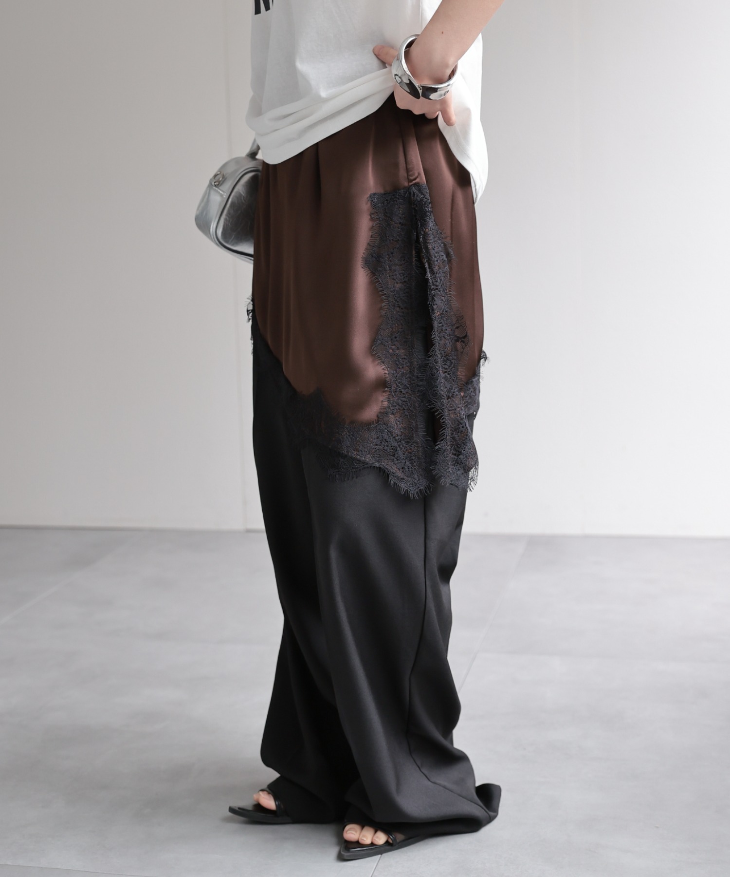 model：156cm 着用サイズ：FREE