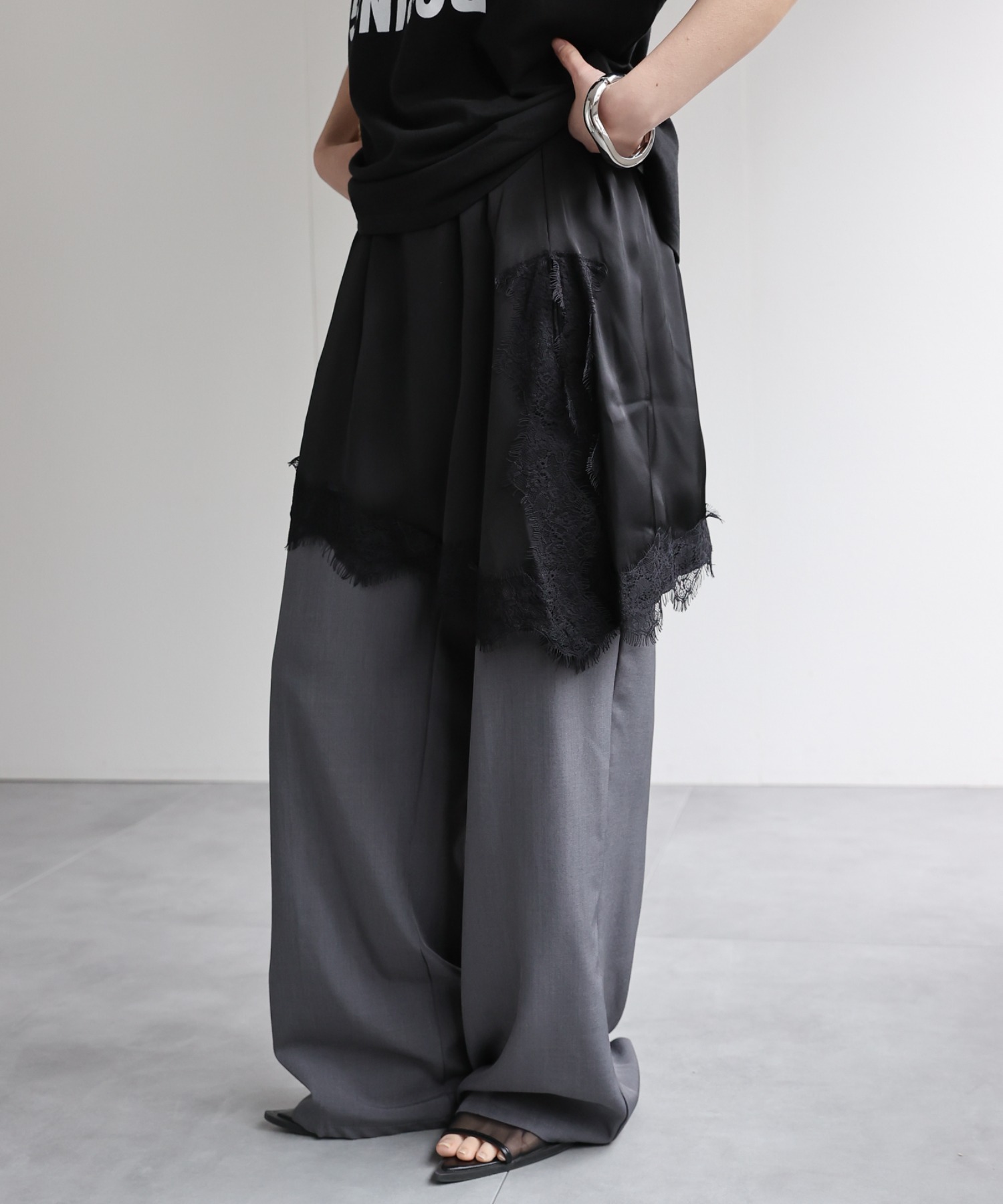 model：156cm 着用サイズ：FREE