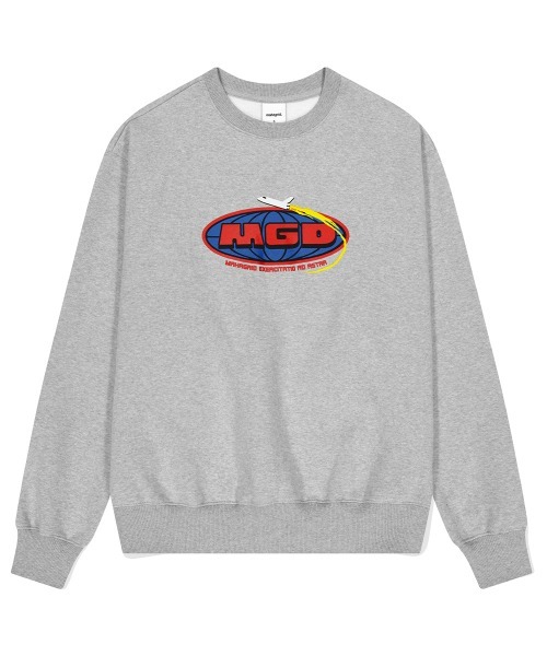 mahagrid/マハグリッド』SPACE ROCKET SWEATSHIRT/ロケット