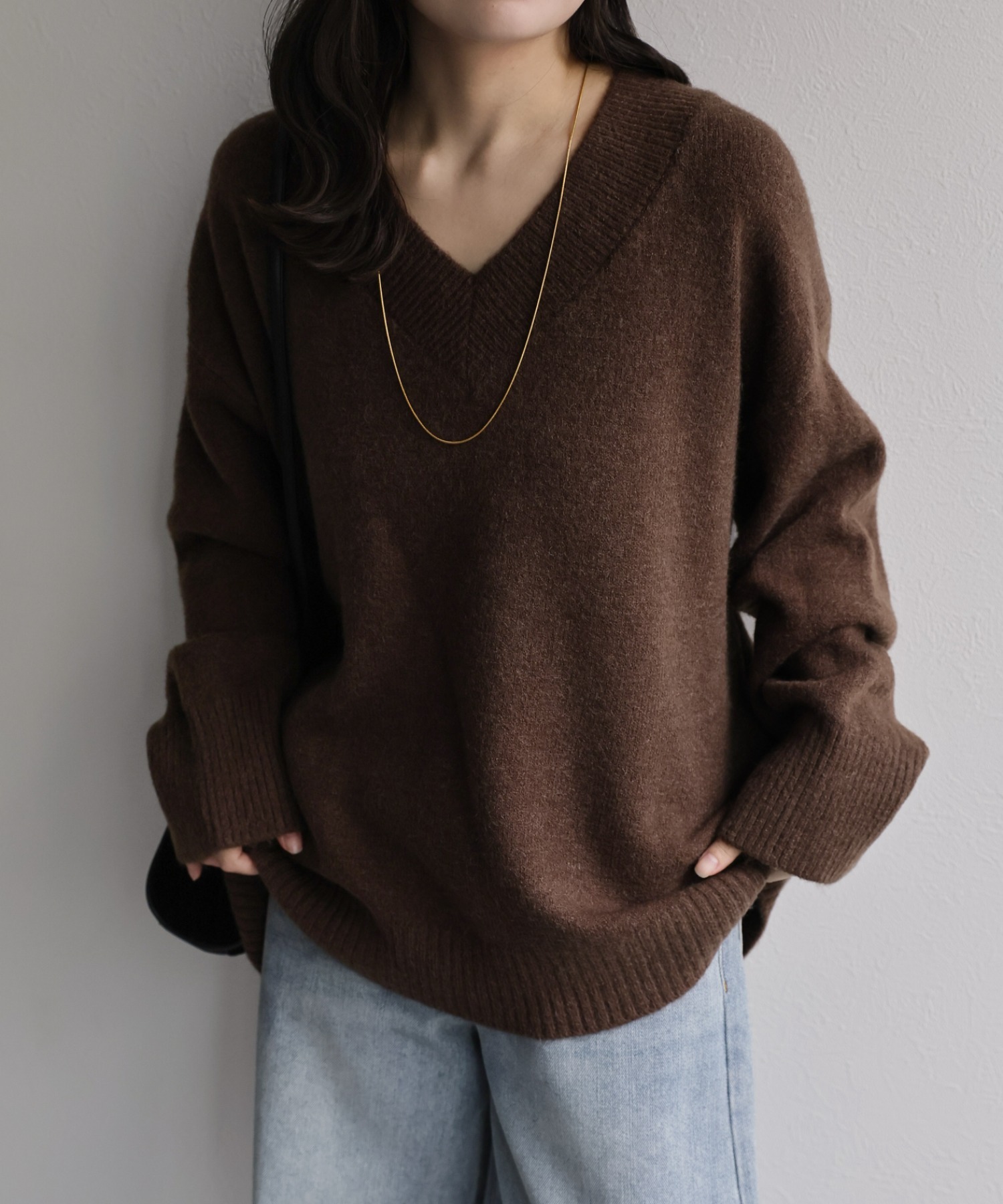 model：156cm 着用サイズ：FREE