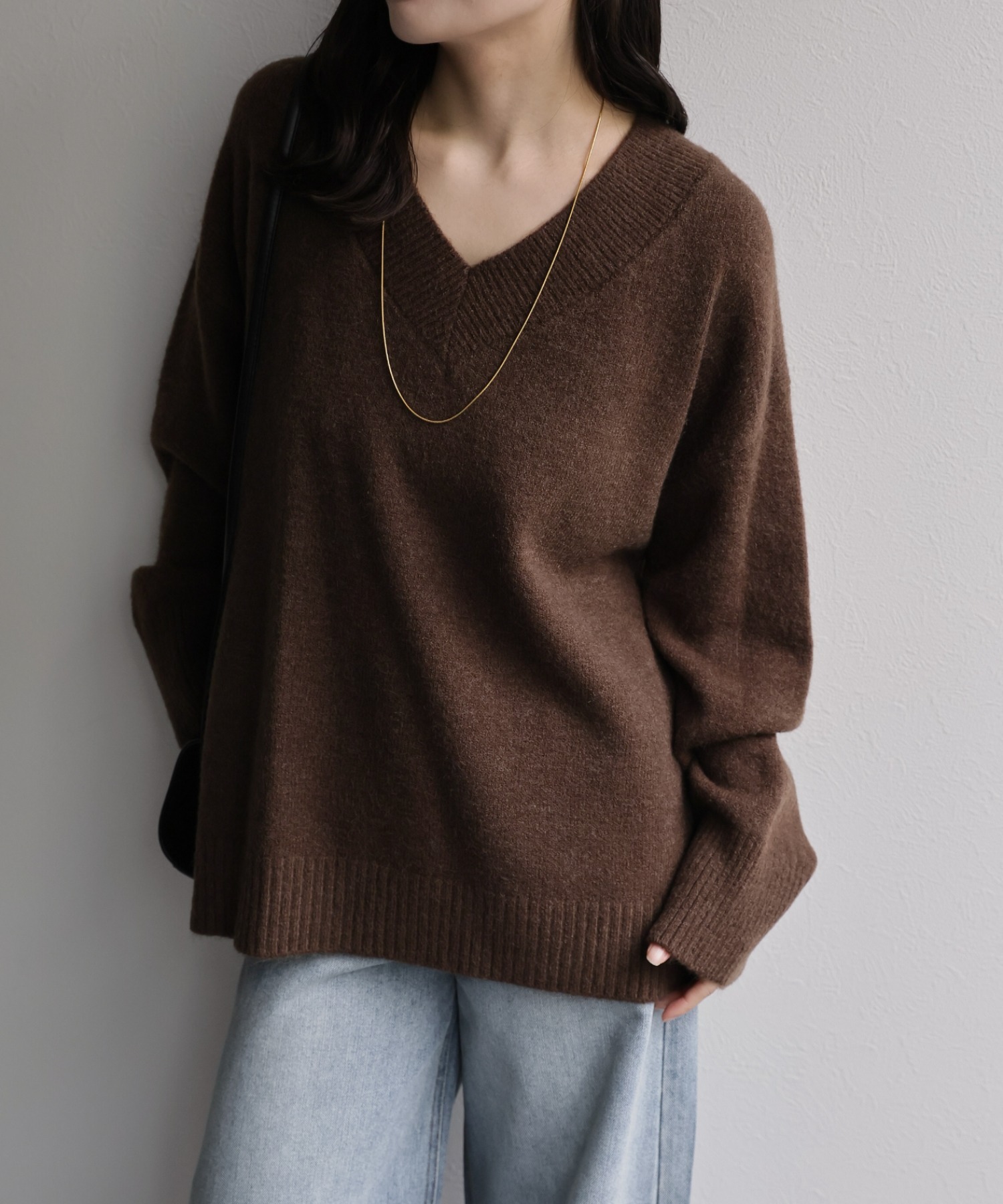 model：156cm 着用サイズ：FREE