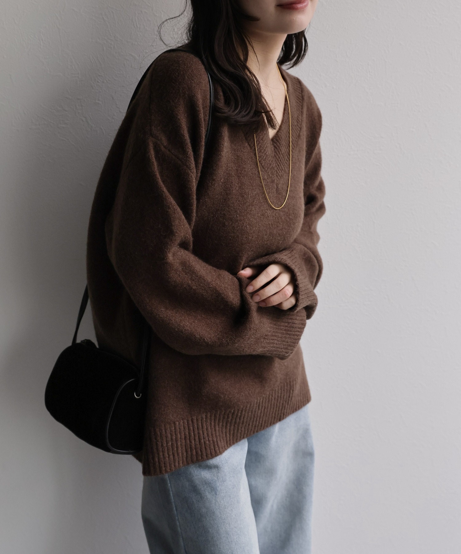 model：156cm 着用サイズ：FREE
