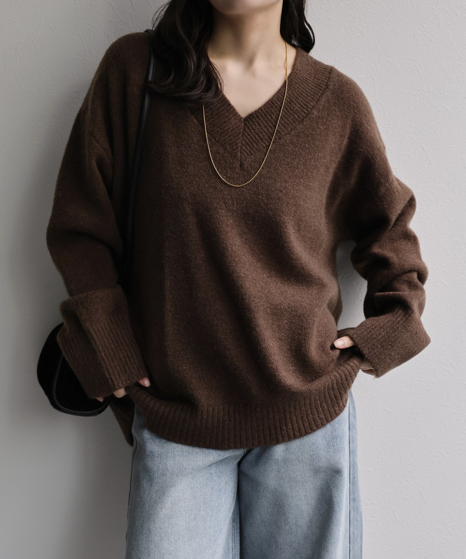 model：156cm 着用サイズ：FREE
