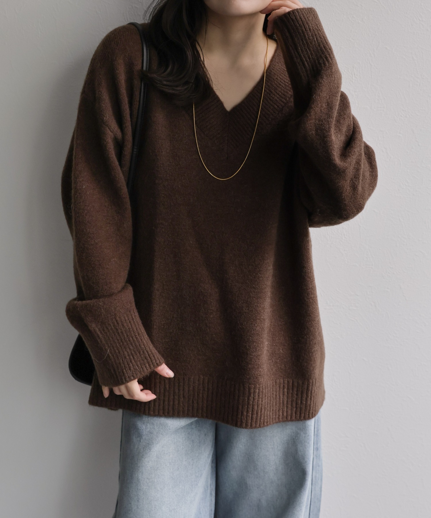 model：156cm 着用サイズ：FREE