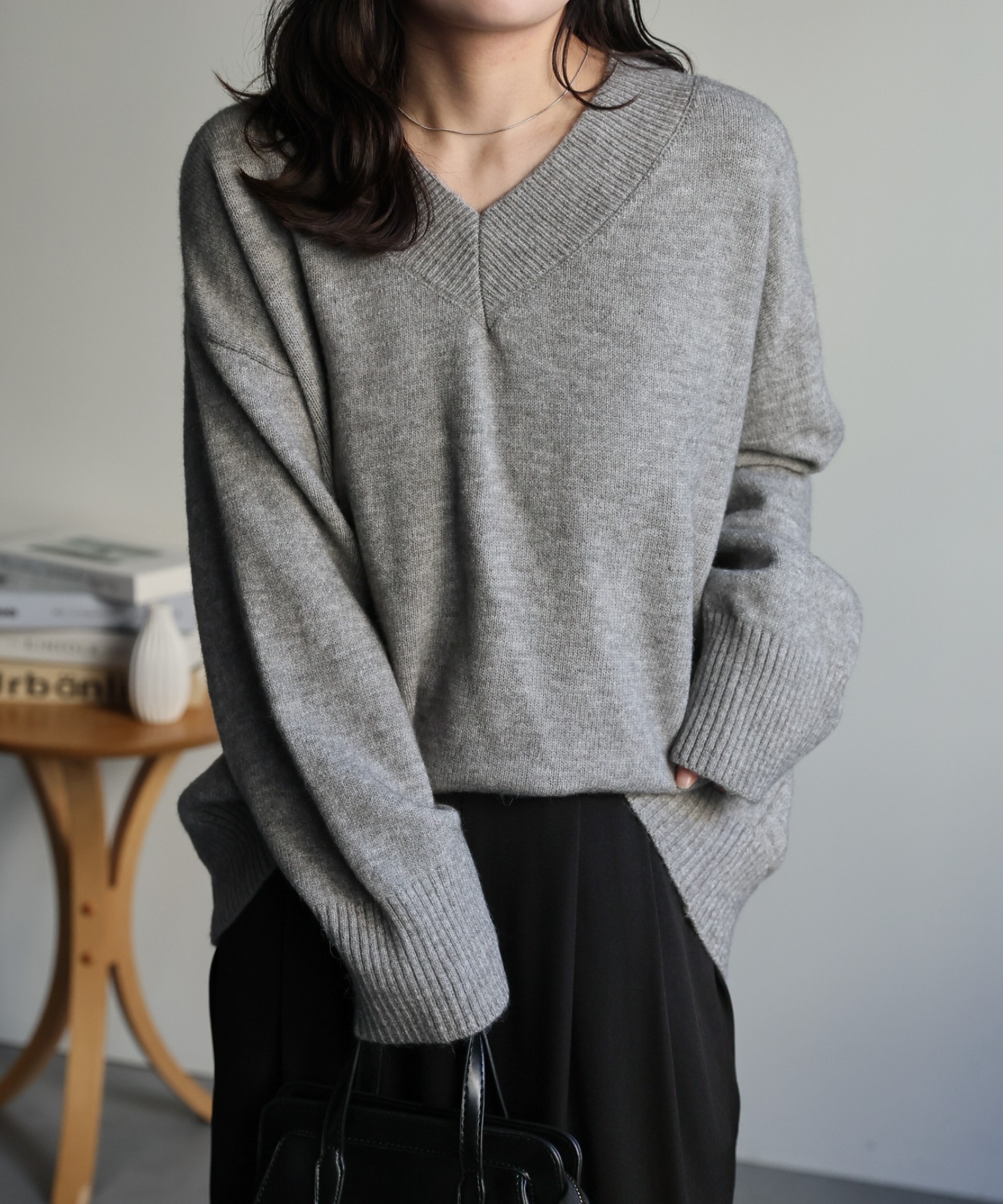 model：156cm 着用サイズ：FREE