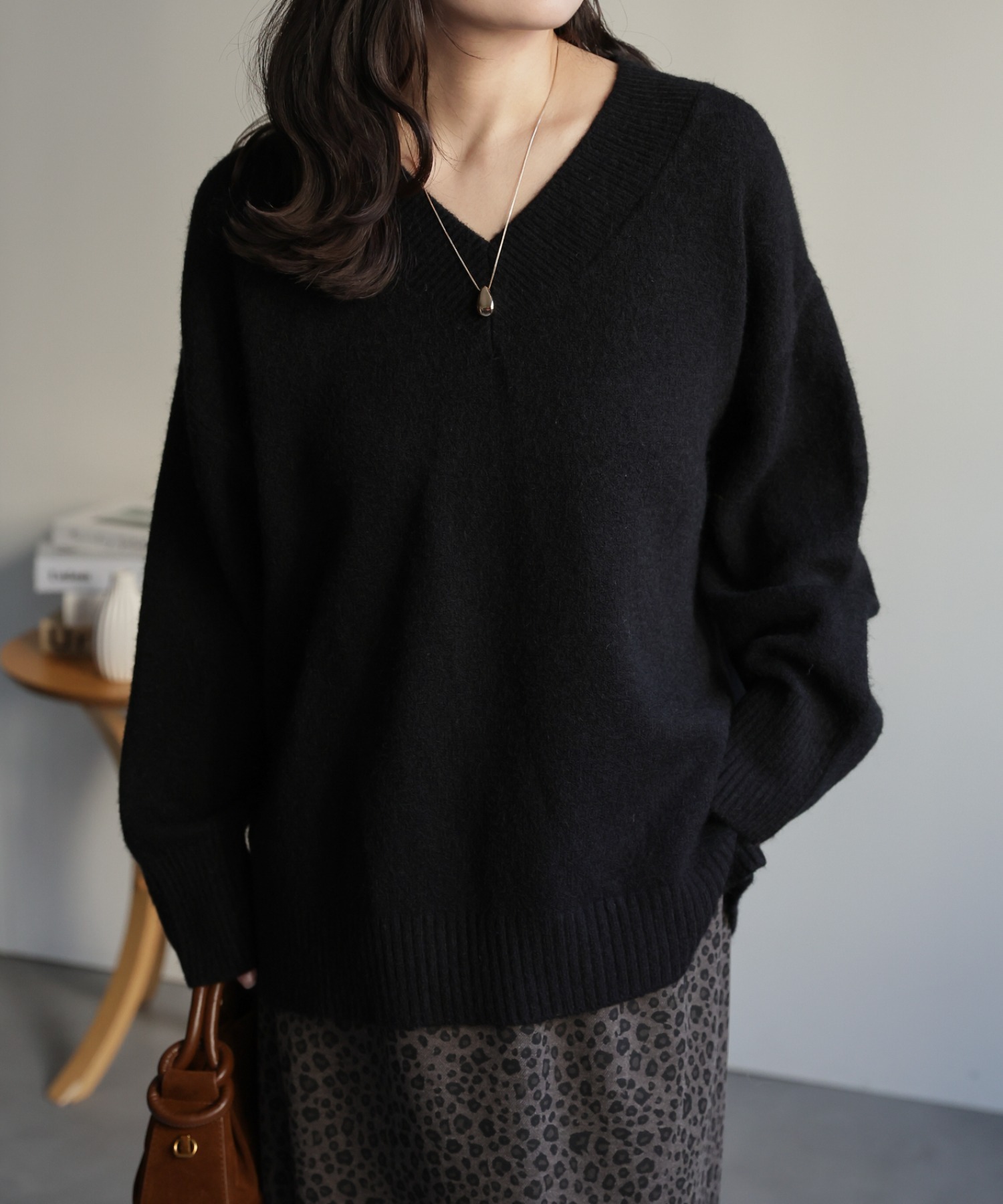 model：156cm 着用サイズ：FREE