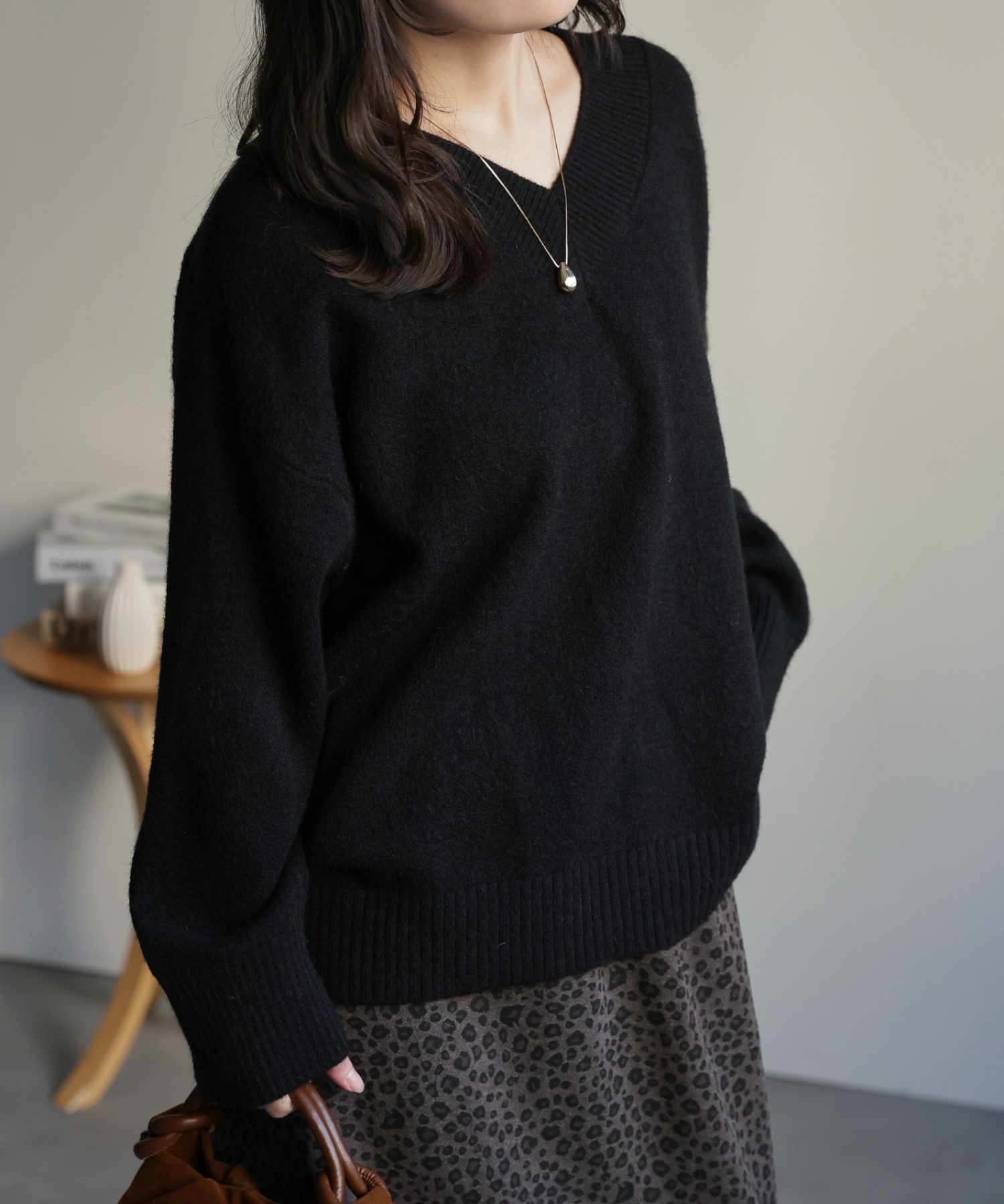 model：156cm 着用サイズ：FREE