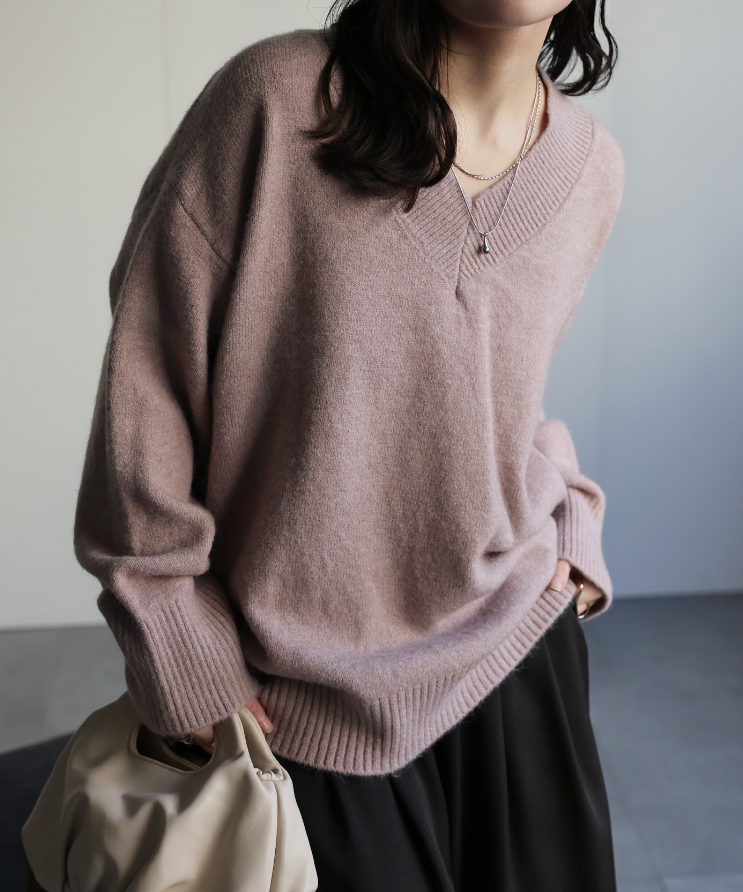 model：156cm 着用サイズ：FREE