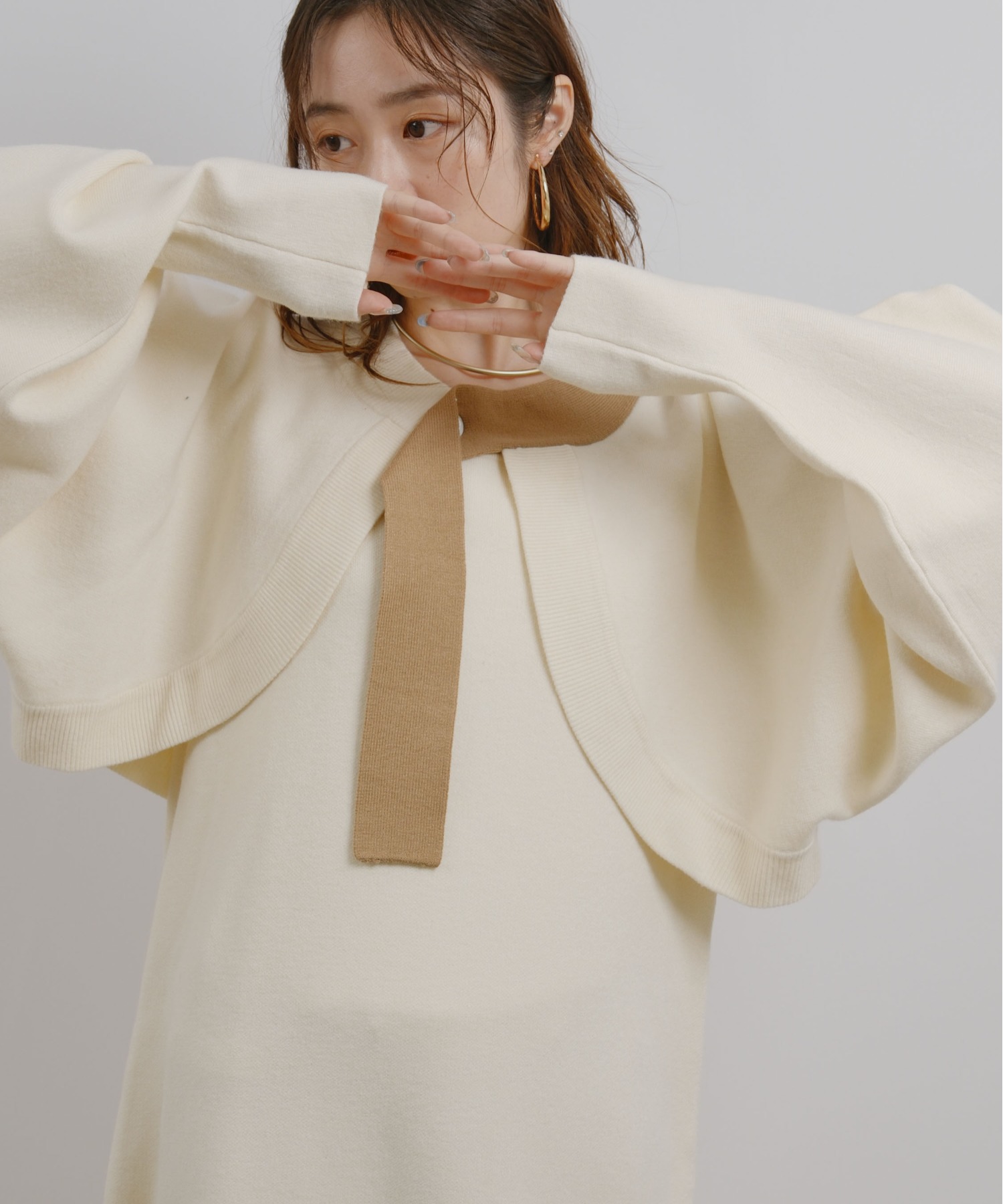 ボレロセットニットワンピース Palm Riche│Eimee Law & LHELBIE 公式