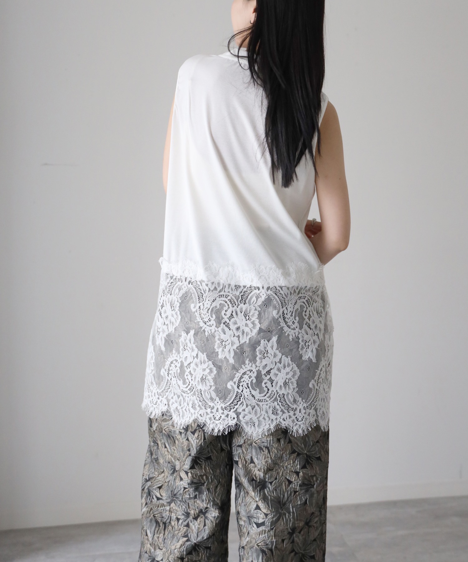 model：164cm. 着用サイズ：FREE