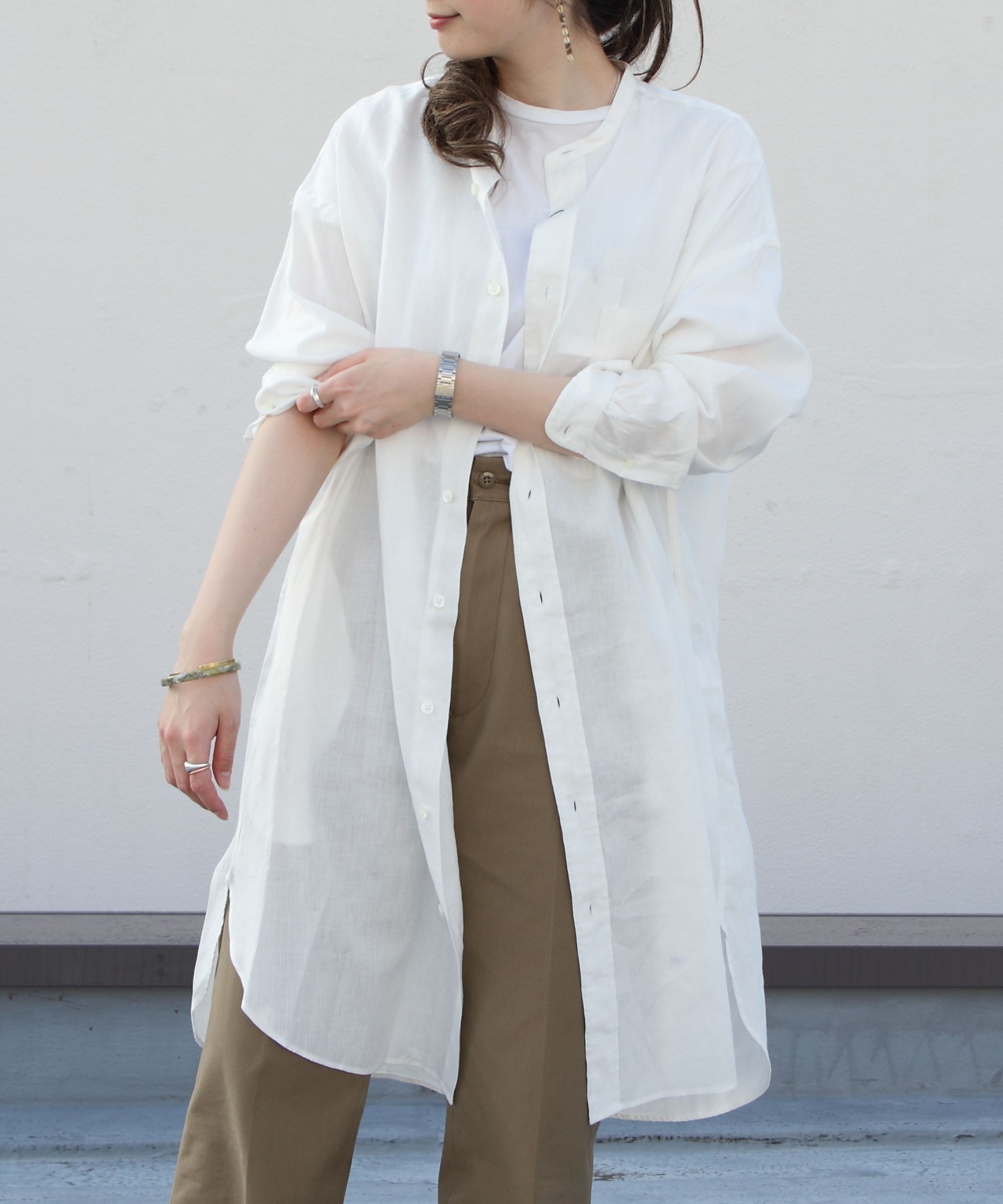 肌触りがいい ジムフレックス リネンクロスシャツワンピース 高知インター店 Www Globaldentalcentre Org