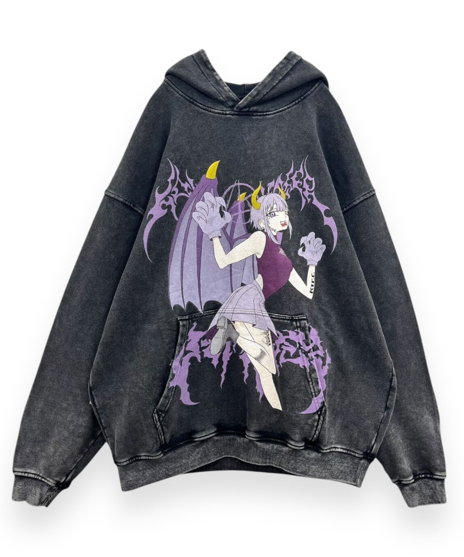 A'GEM/9 × .kom 『LOVE KILLER/ラブ キラー』 Purple girl Graphic logo hoodie by  ruptivey/パープルガールグラフィックロゴパーカー セレクトアイテム│A'GEM/9×.KOM【公式】｜韓国・ストリートブランド通販サイト  エージェムナイン ドットケーオーエム