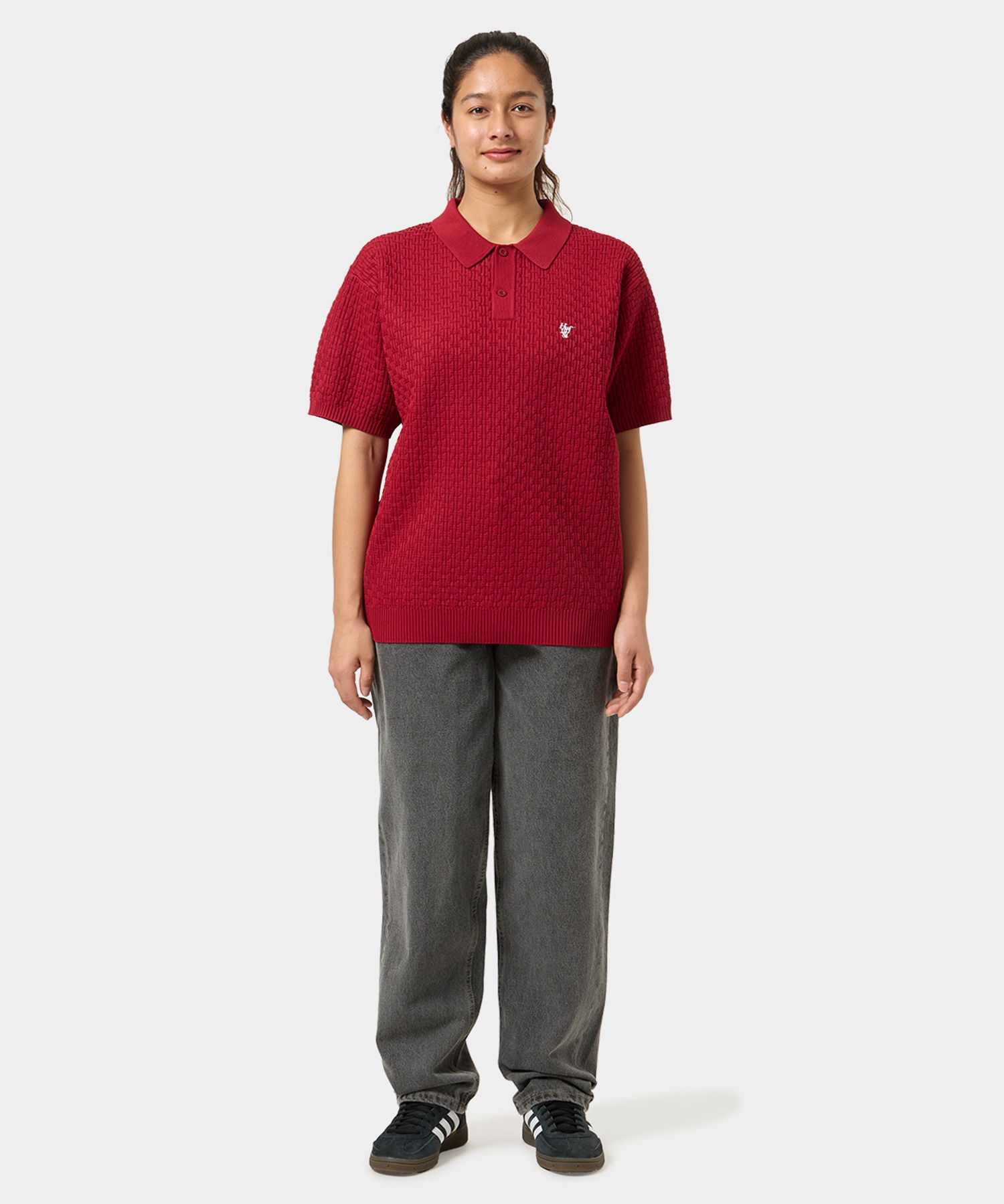 ポロシャツ HUF 1984 KNIT POLO / HUF ハフ ニットポロ