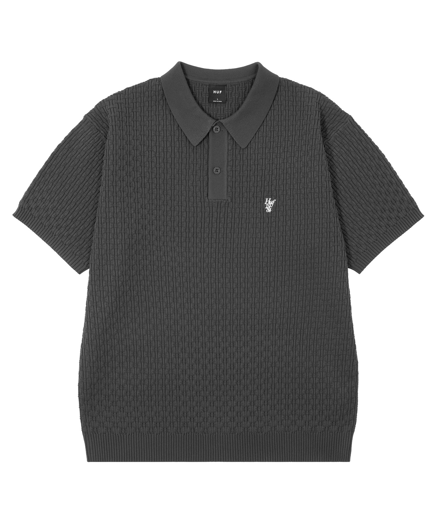 ポロシャツ HUF 1984 KNIT POLO / HUF ハフ ニットポロ