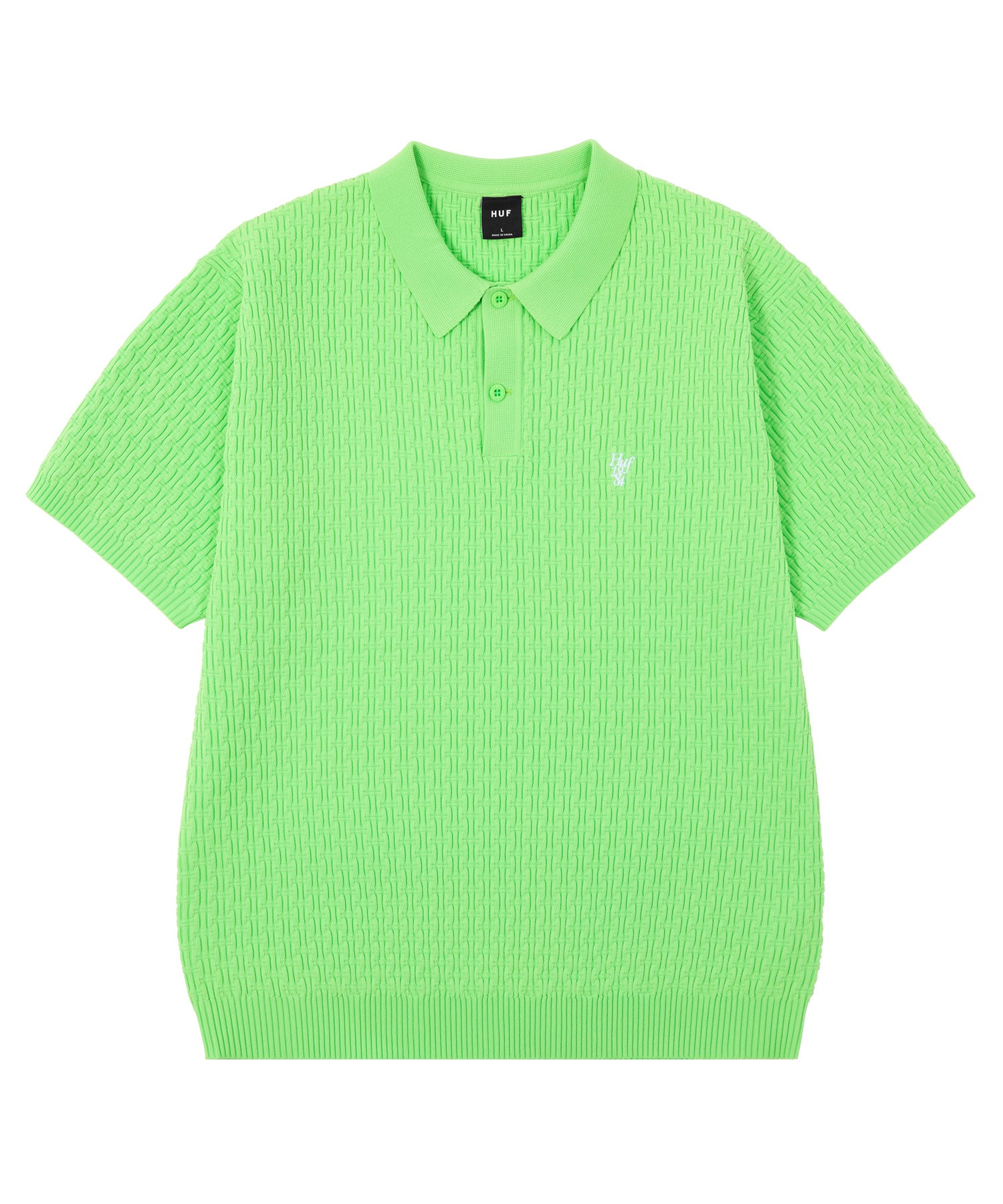 ポロシャツ HUF 1984 KNIT POLO / HUF ハフ ニットポロ