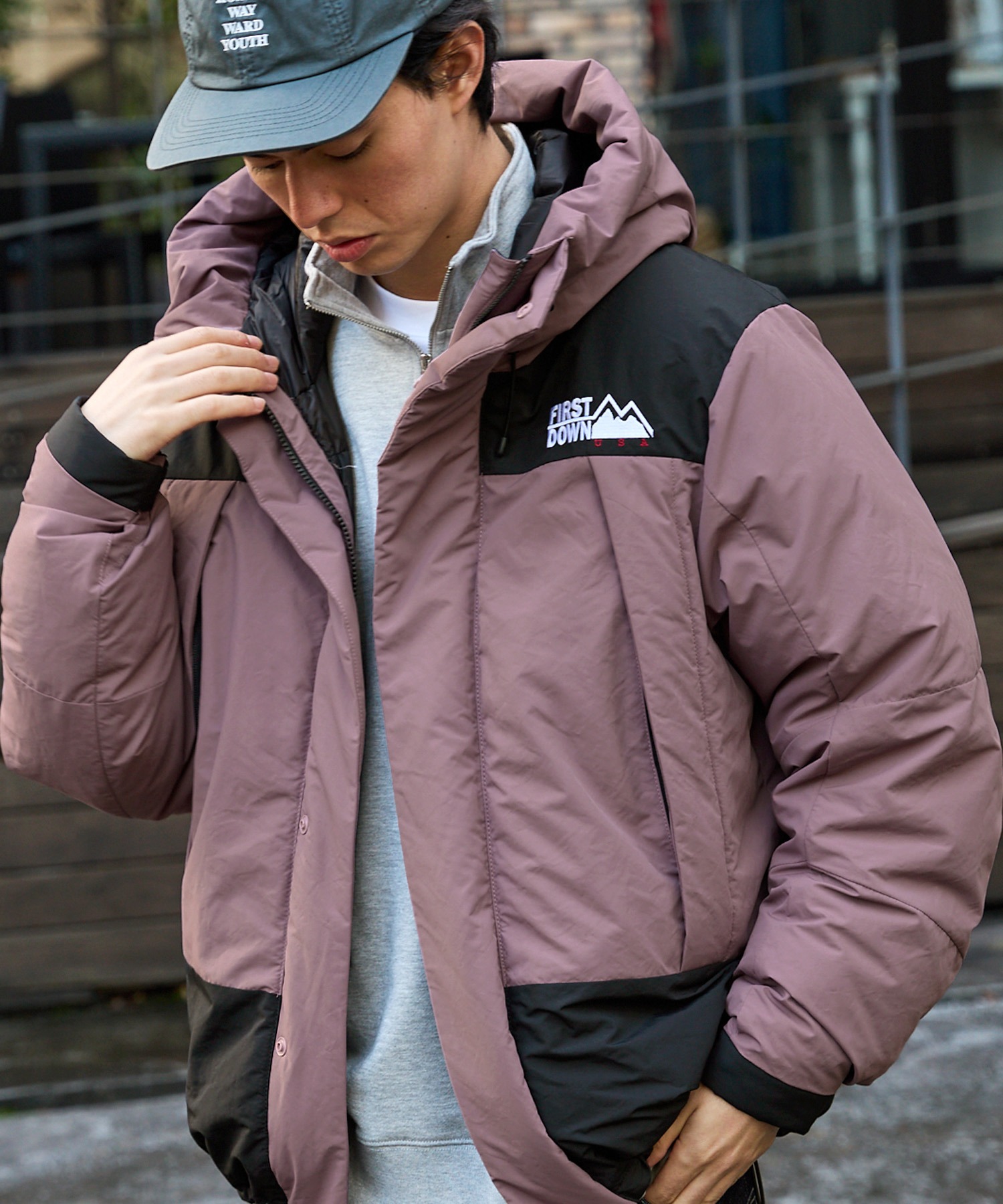 FIRST DOWN HOODIE JACKET ファーストダウン smcint.com