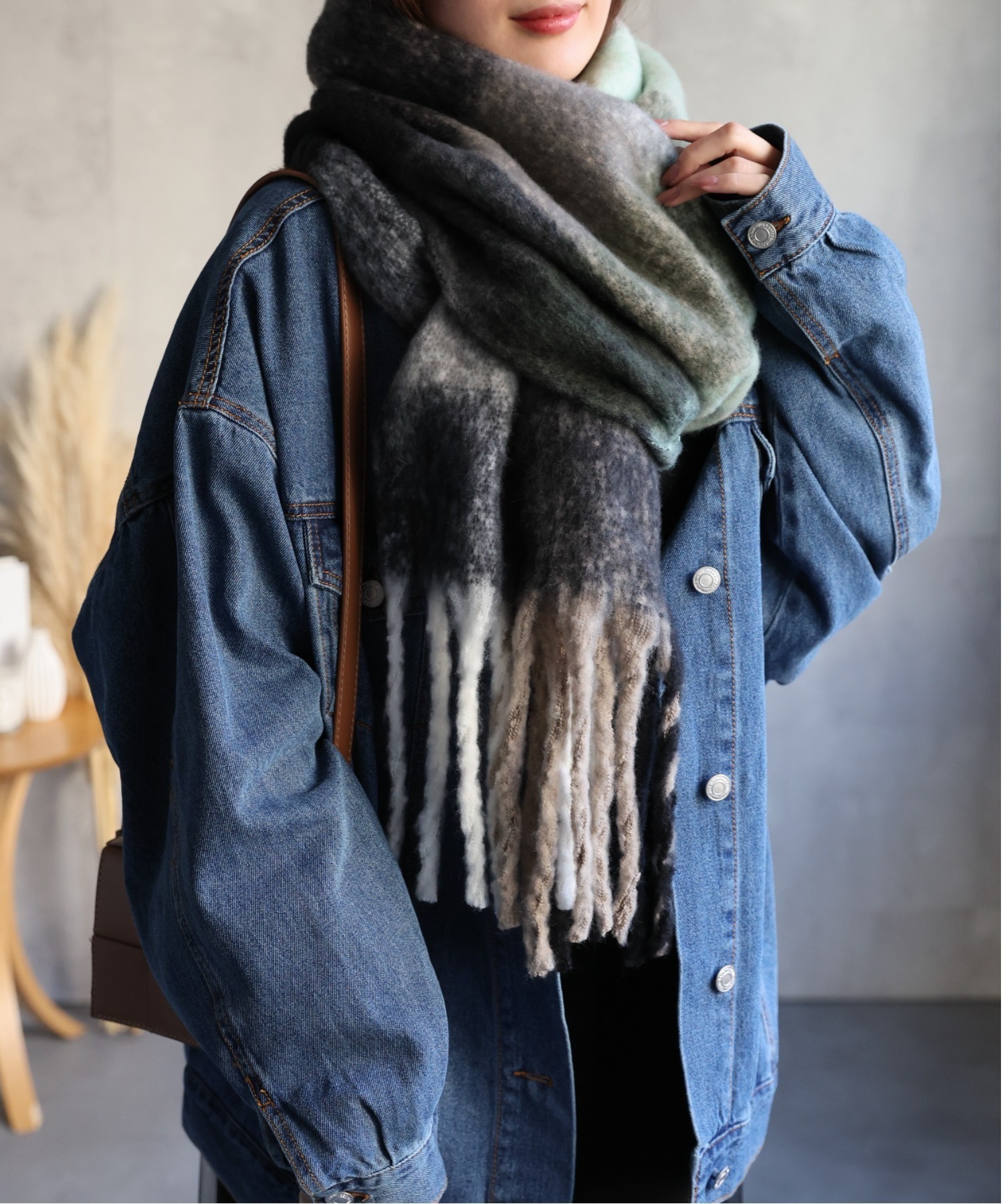 model：162cm 着用サイズ：F