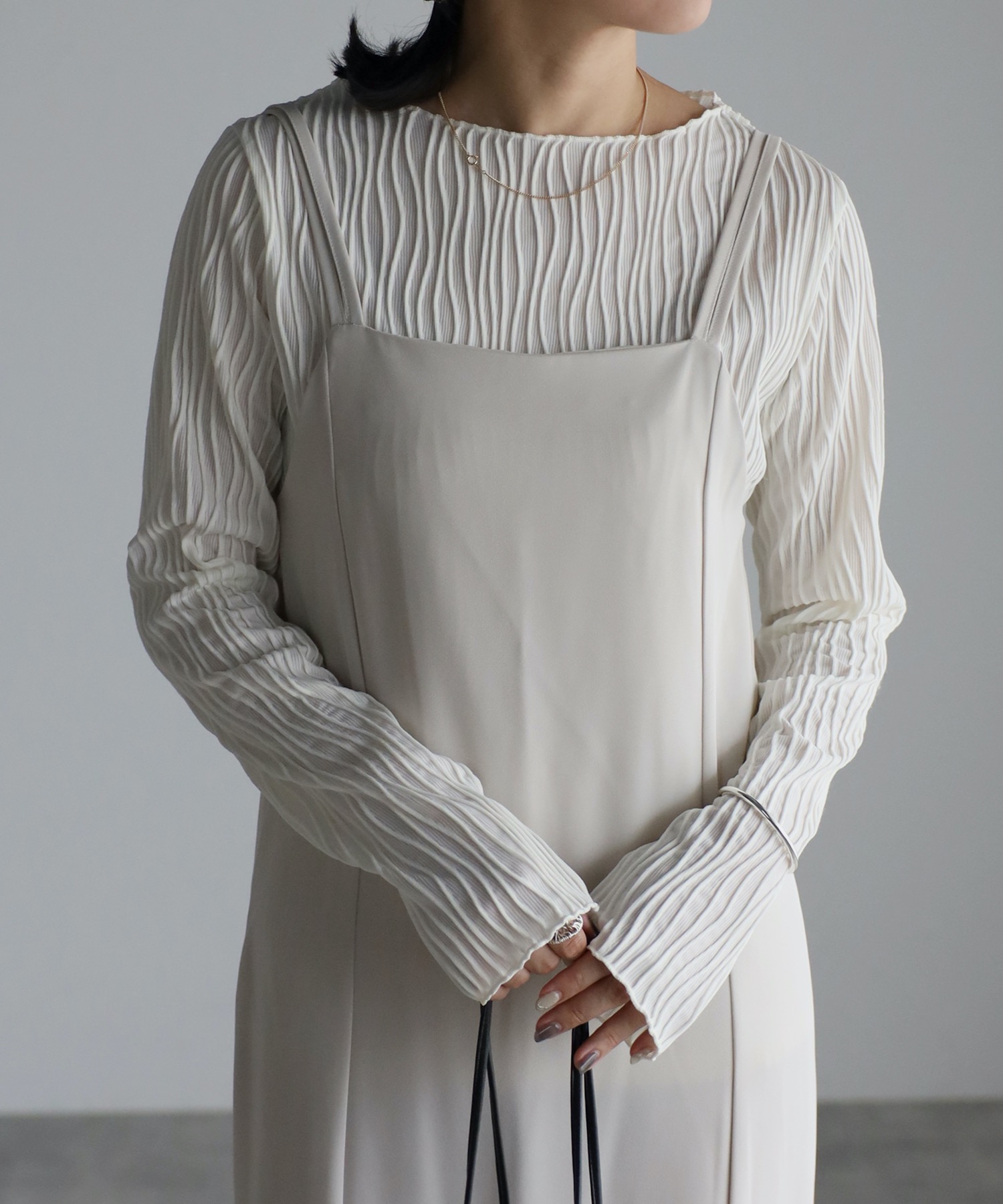 model:162cm  着用サイズ:FREE