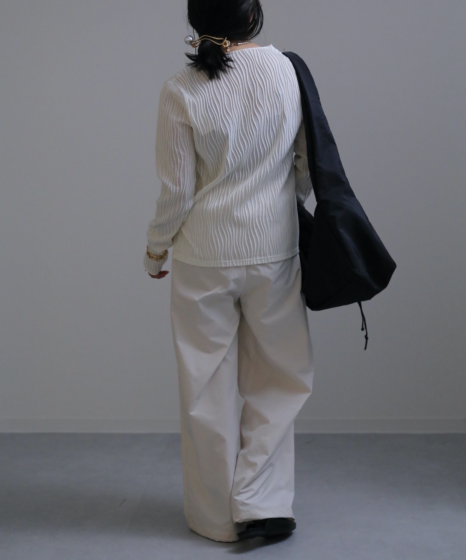 model:162cm  着用サイズ:FRE