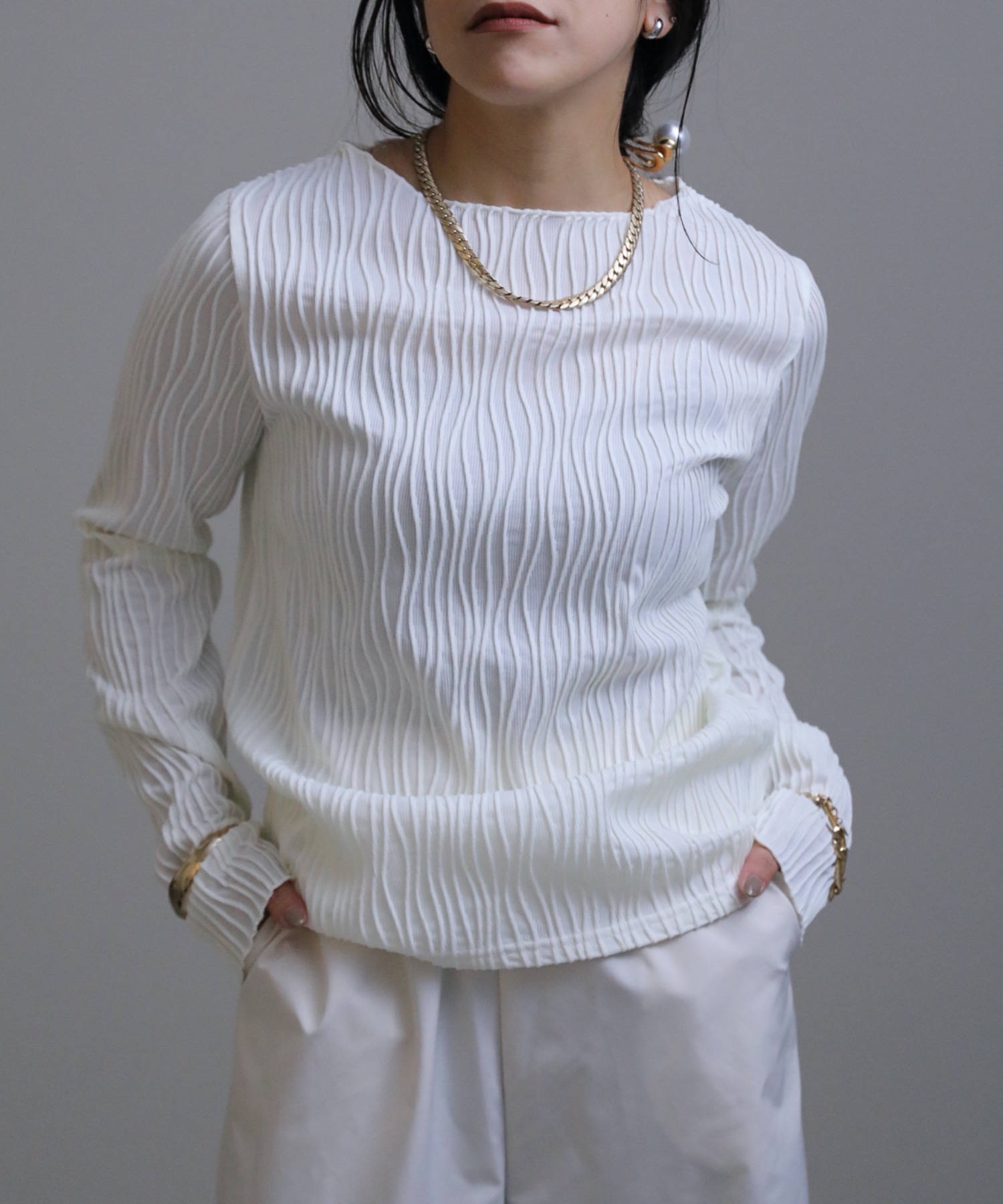 model:156cm  着用サイズ:FREE