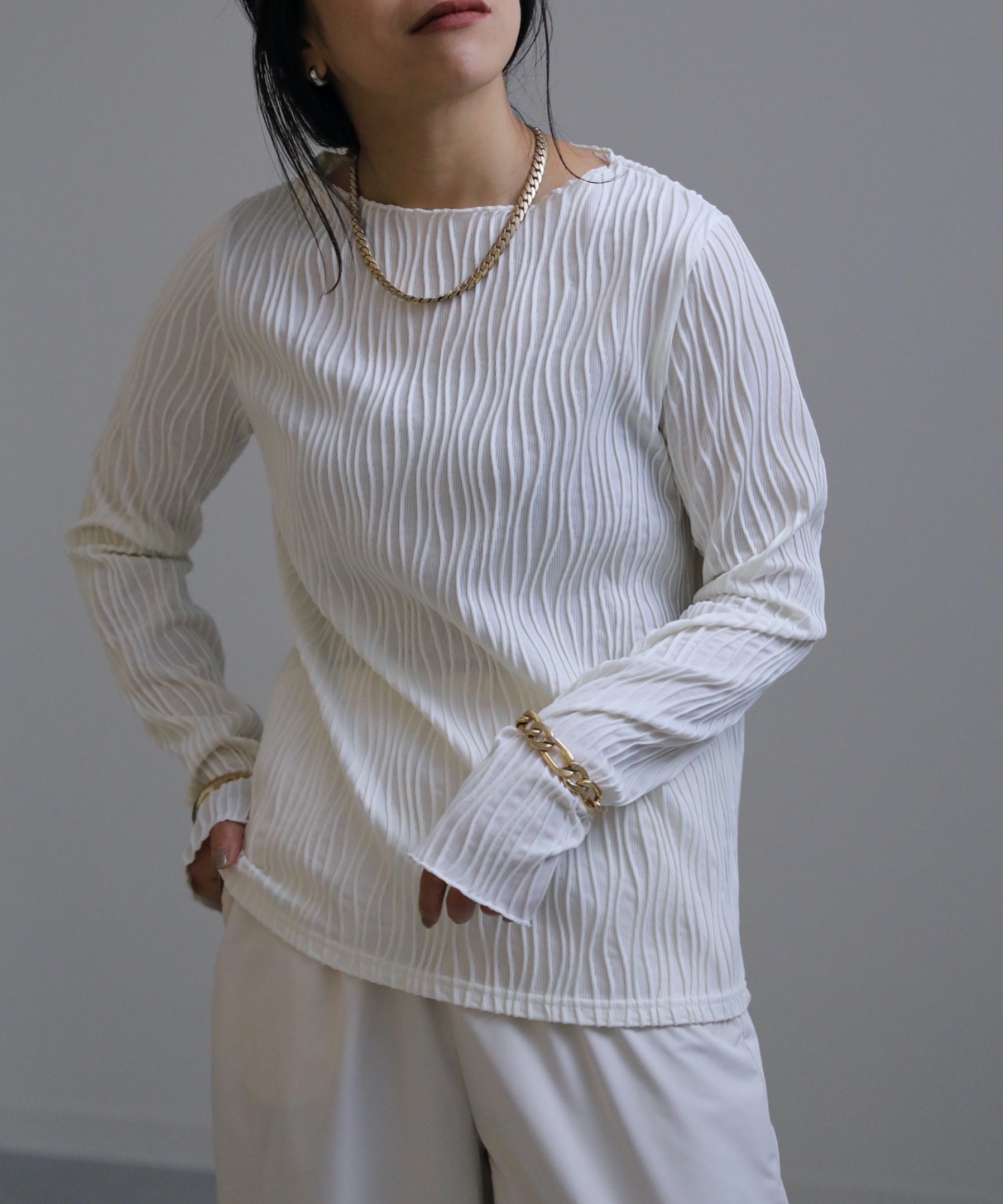 model:156cm  着用サイズ:FREE