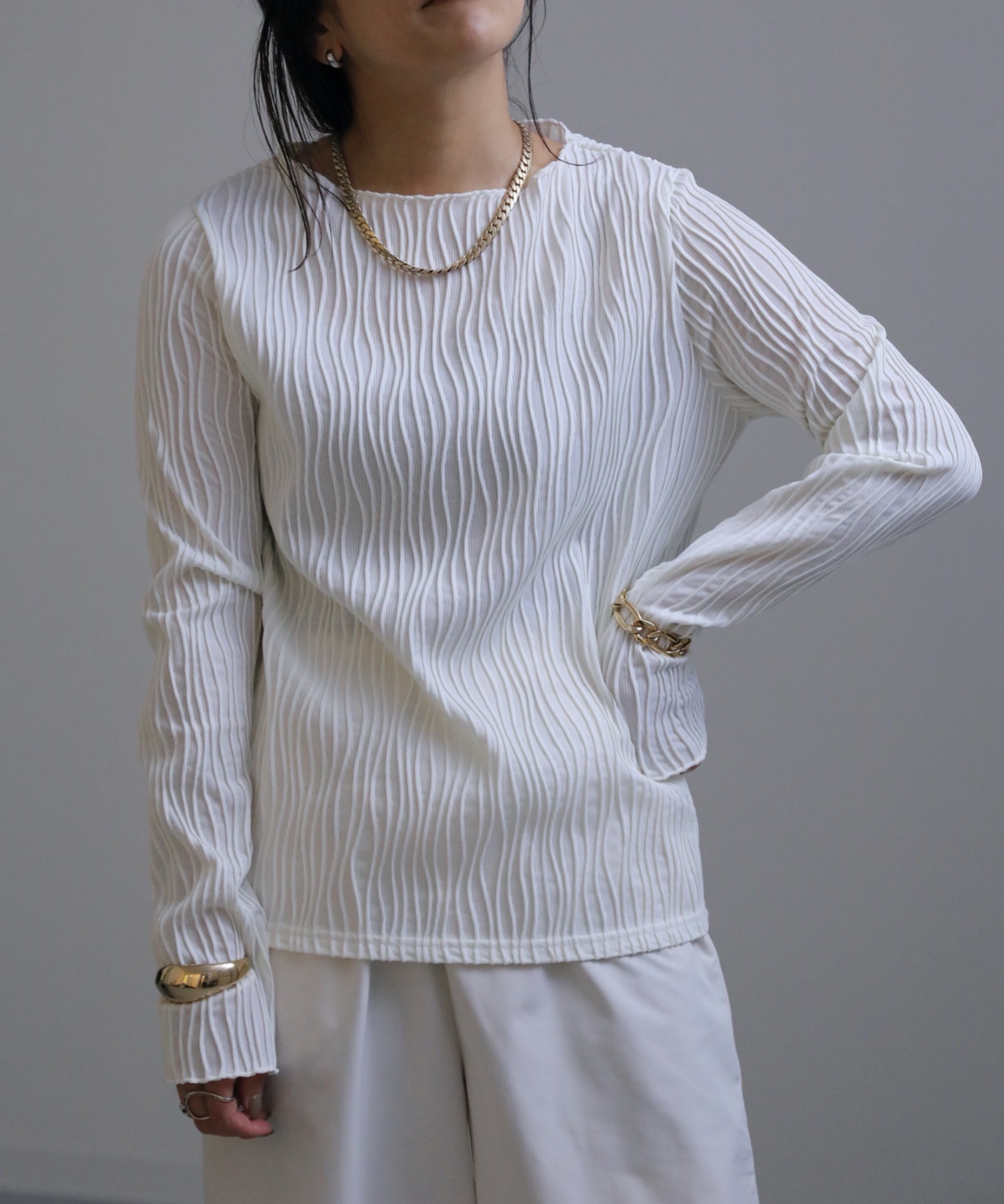 model:156cm  着用サイズ:FREE