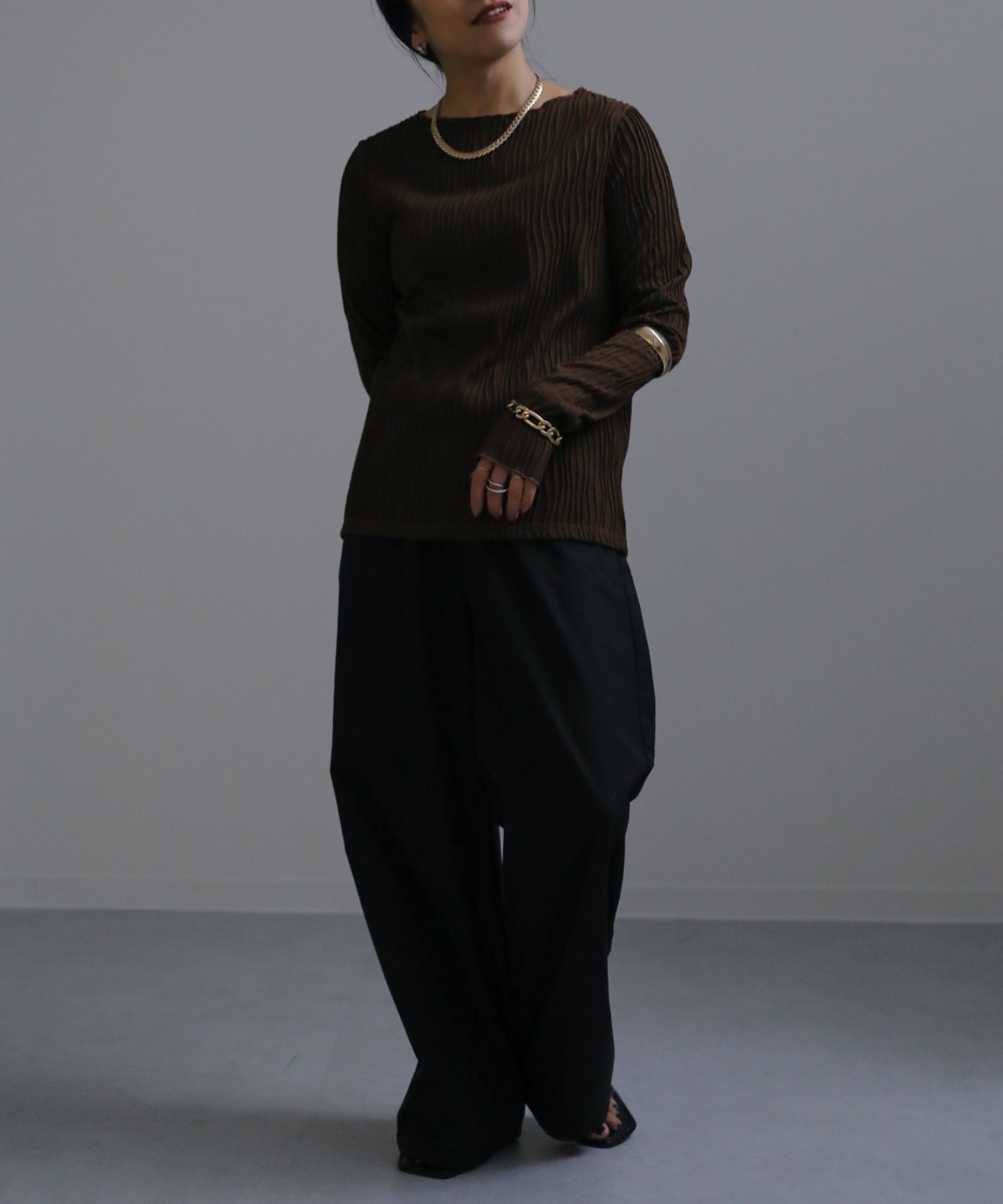 model:156cm  着用サイズ:FREE
