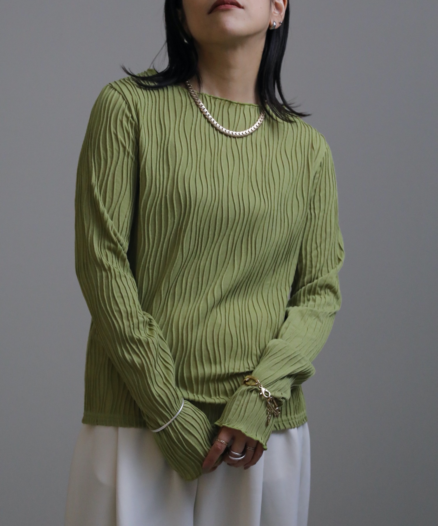 model:156cm  着用サイズ:FREE