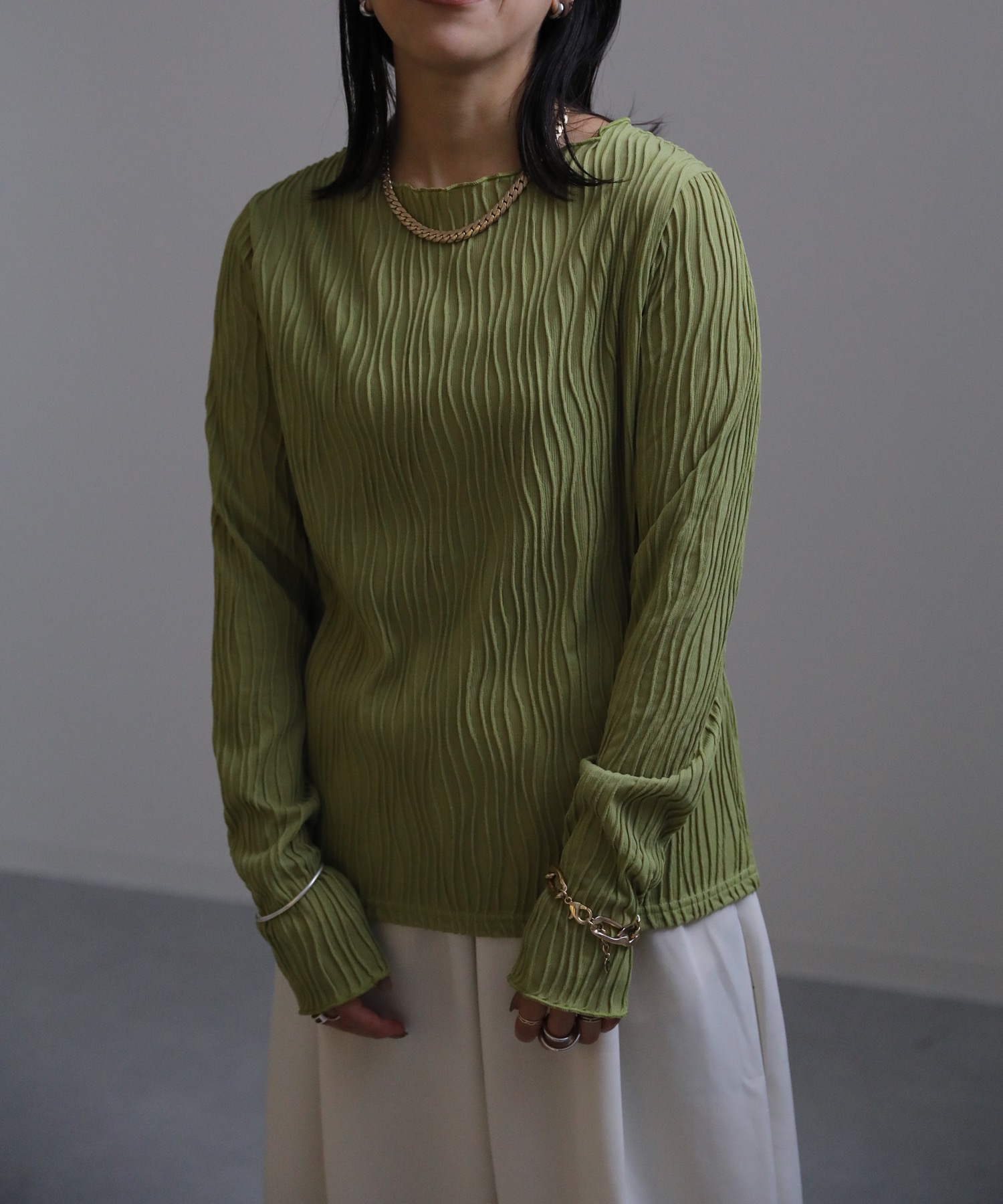 model:156cm  着用サイズ:FREE