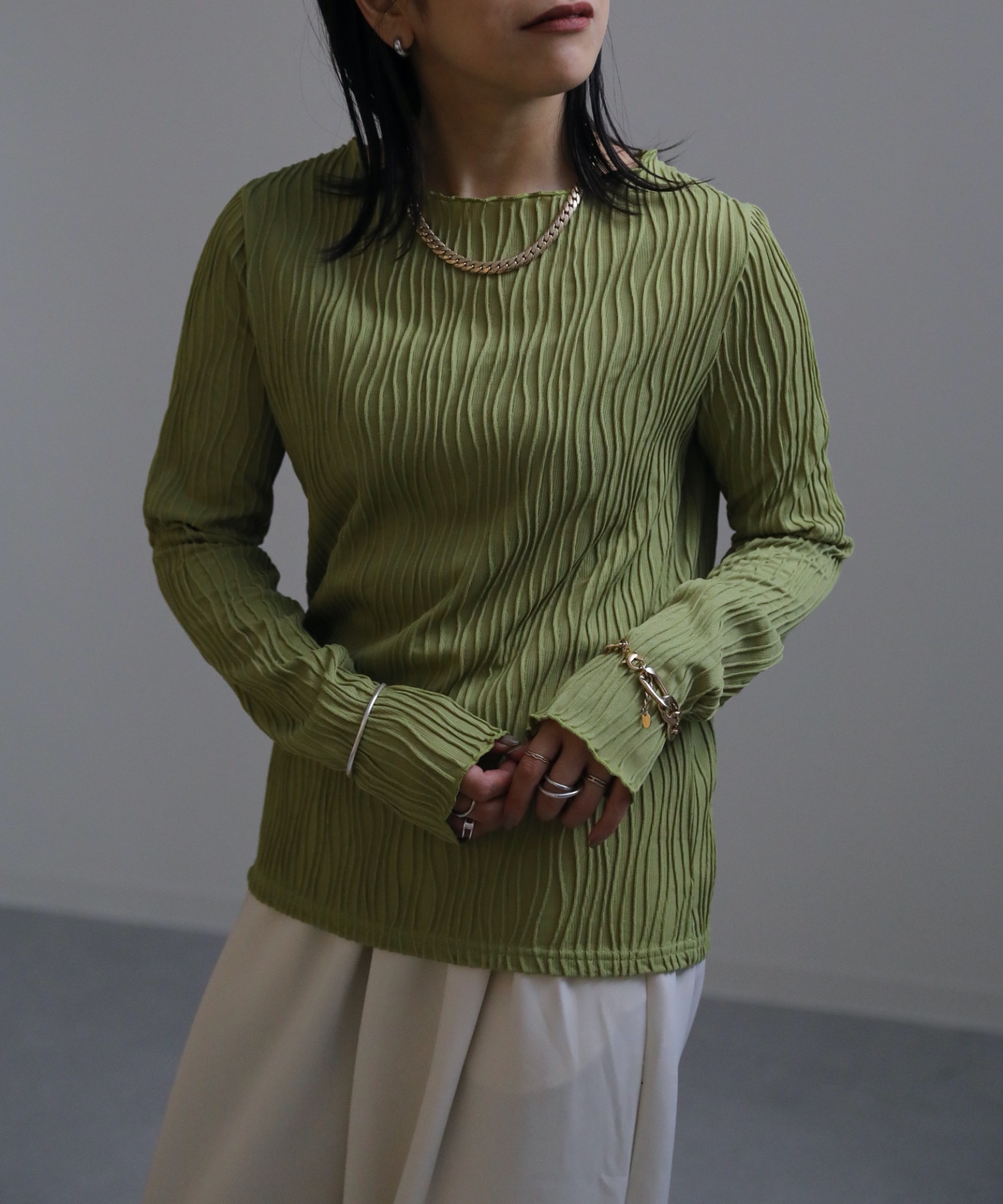 model:156cm  着用サイズ:FREE