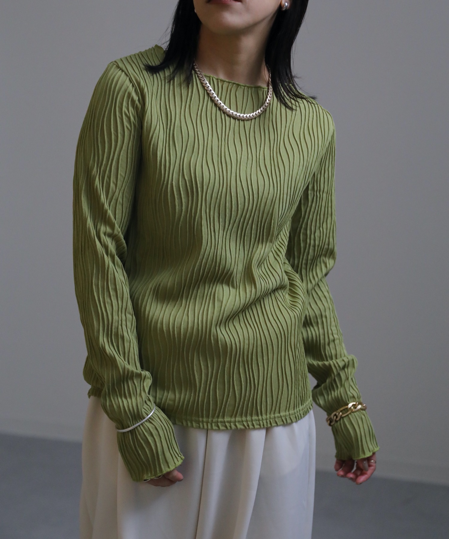 model:156cm  着用サイズ:FREE