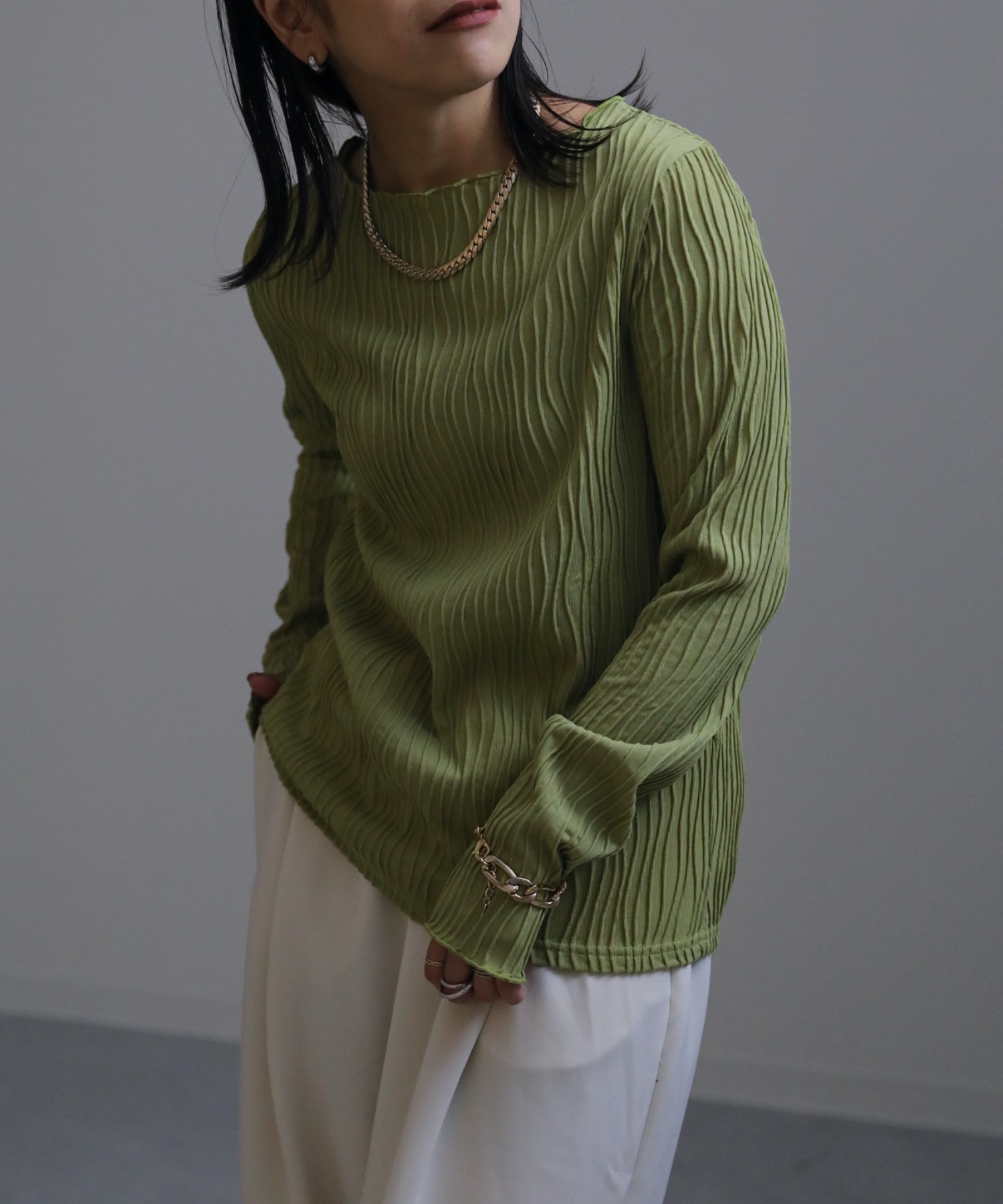 model:156cm  着用サイズ:FREE