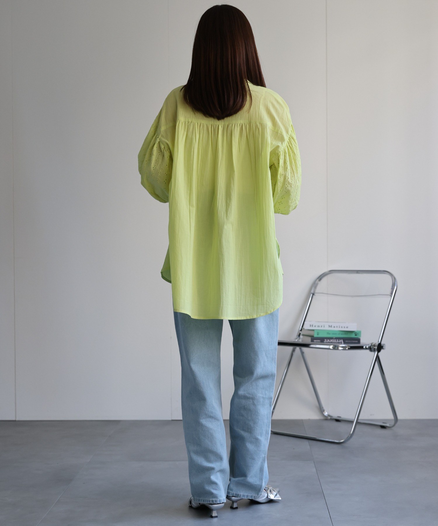 model：162cm 着用サイズ：F