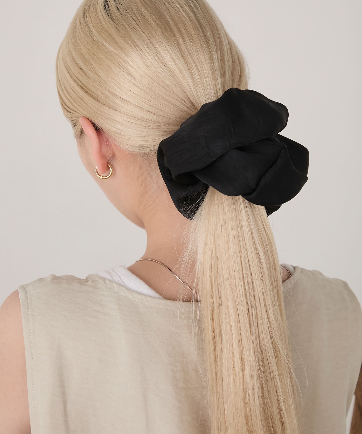 forksy.】ヴィンテージサテンボリュームシュシュ forksy.│MONO-MART