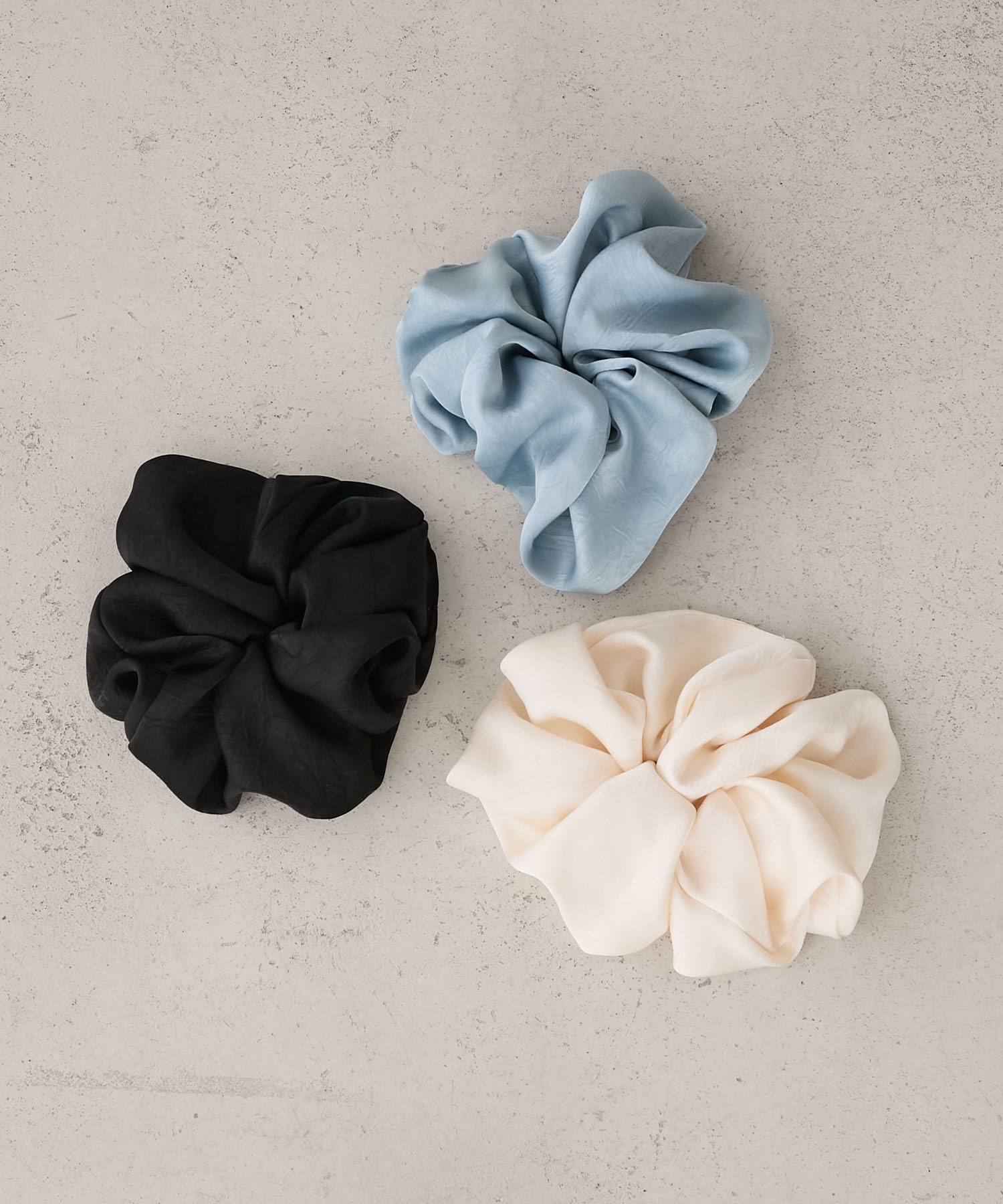 ☺︎☺︎シュシュ専売90ふんわりボリュームスーパービッグ花柄