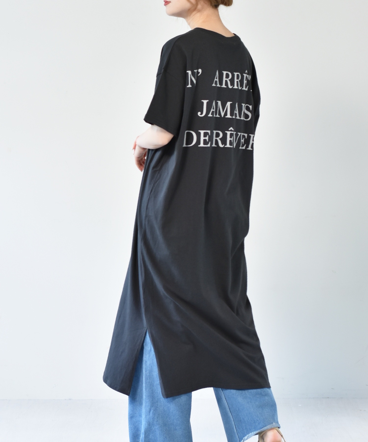 バックロゴteeワンピ Retro Girl Retro Girl Online Store レトロガールオンラインストア バックロゴteeワンピ Retro Girl Retro Girl Online Store レトロガールオンラインストア