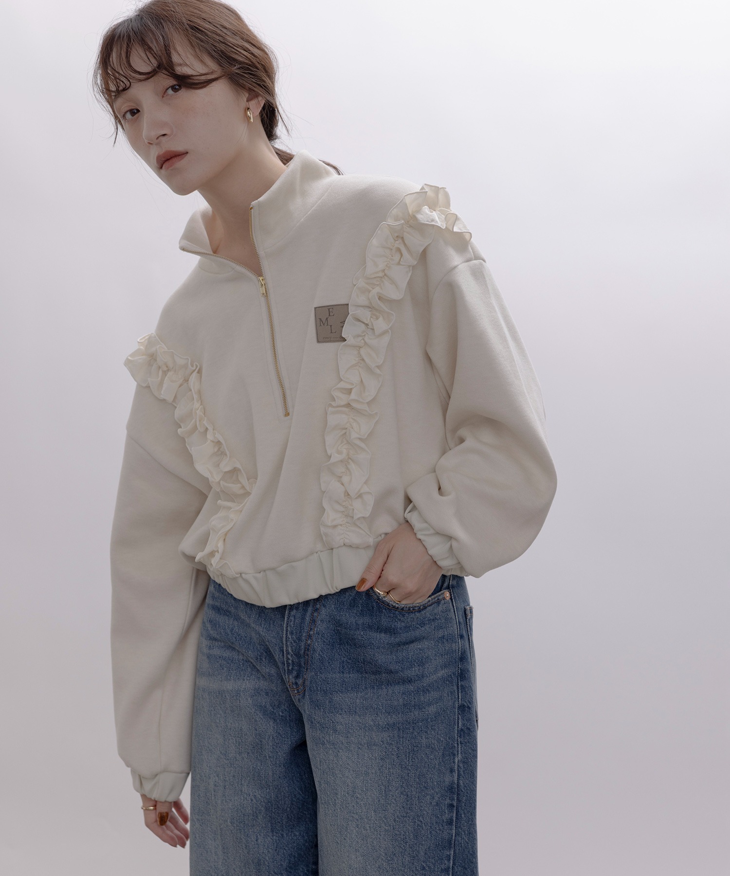 【❤︎ 5qlxfv様 ❤︎】archive 平成ギャル　グランジ　ファー 2way 平成ギャル】ファー ダウンベストarchive y2k パンク ダブル